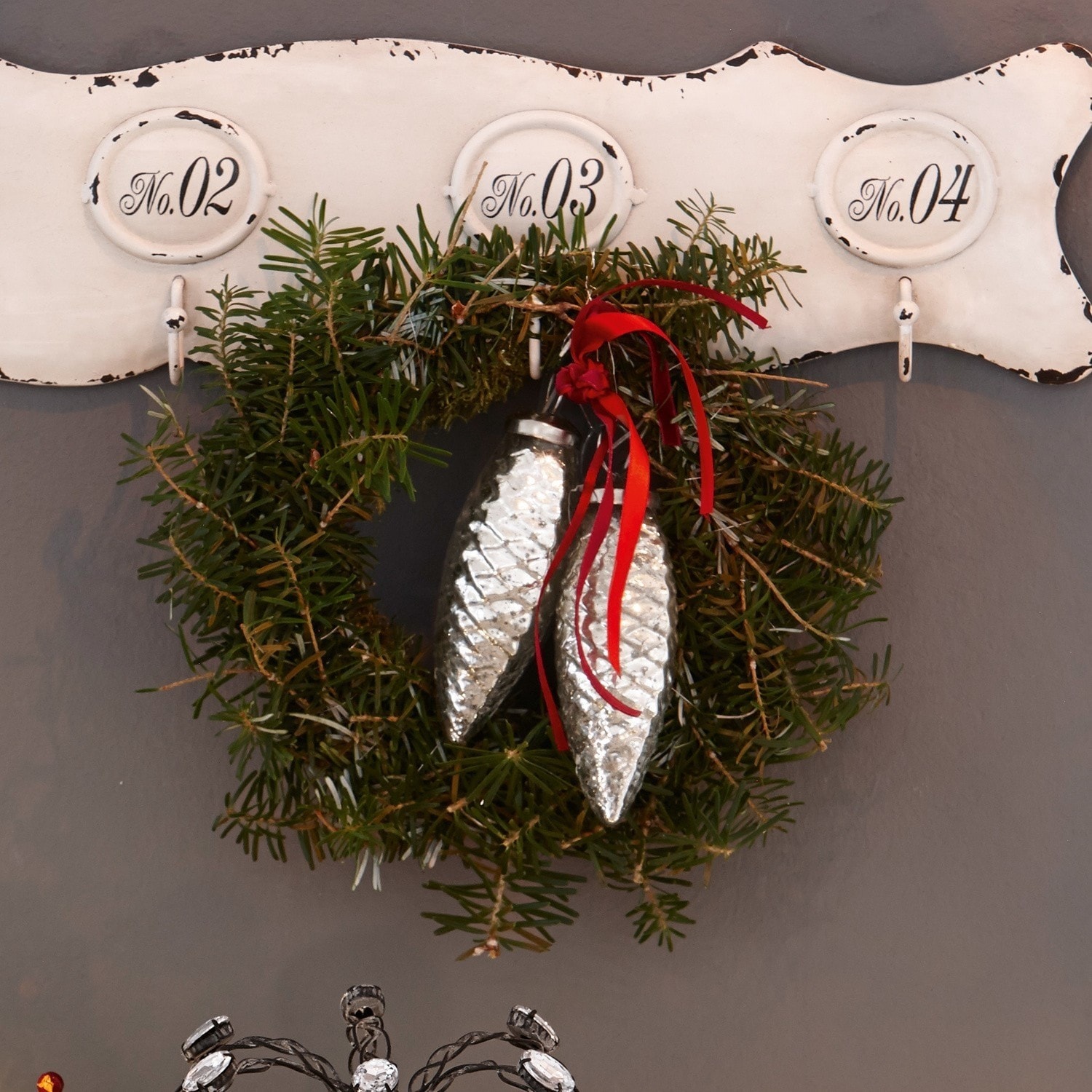 Lot de 6 décorations de Noël Bondon