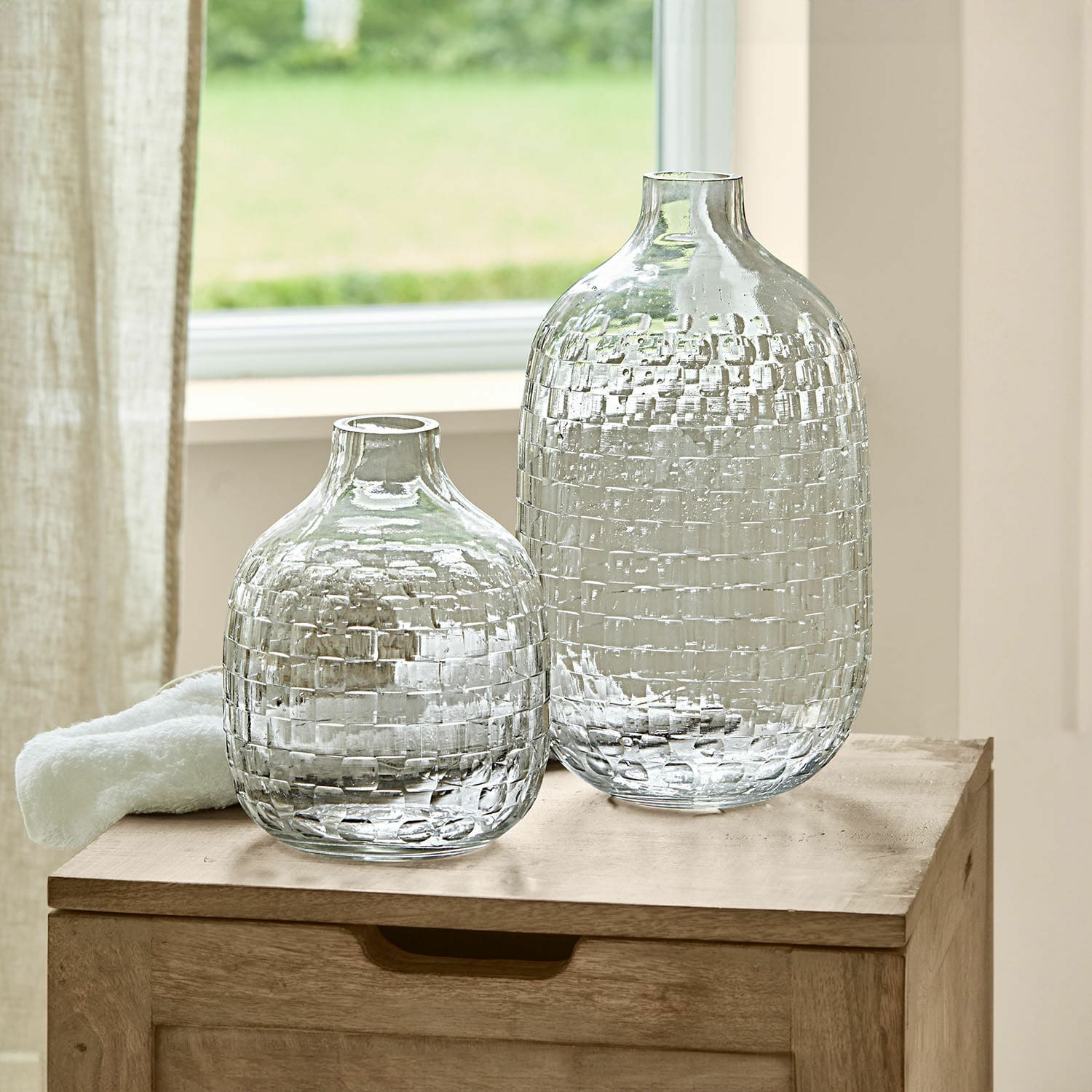 Lot de 2 vases Qervilon
