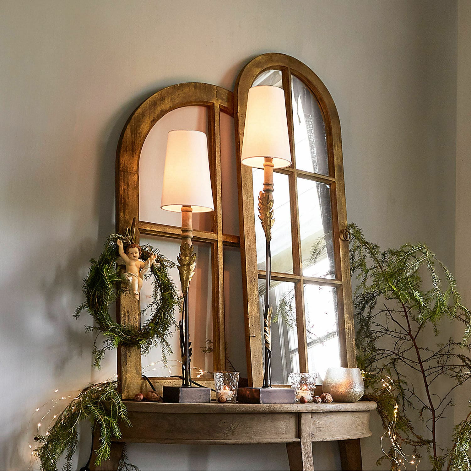 Miroir et fenêtre décorative Crowley