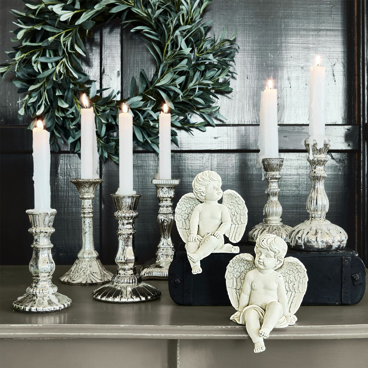 Lot de 6 chandeliers Adolpha