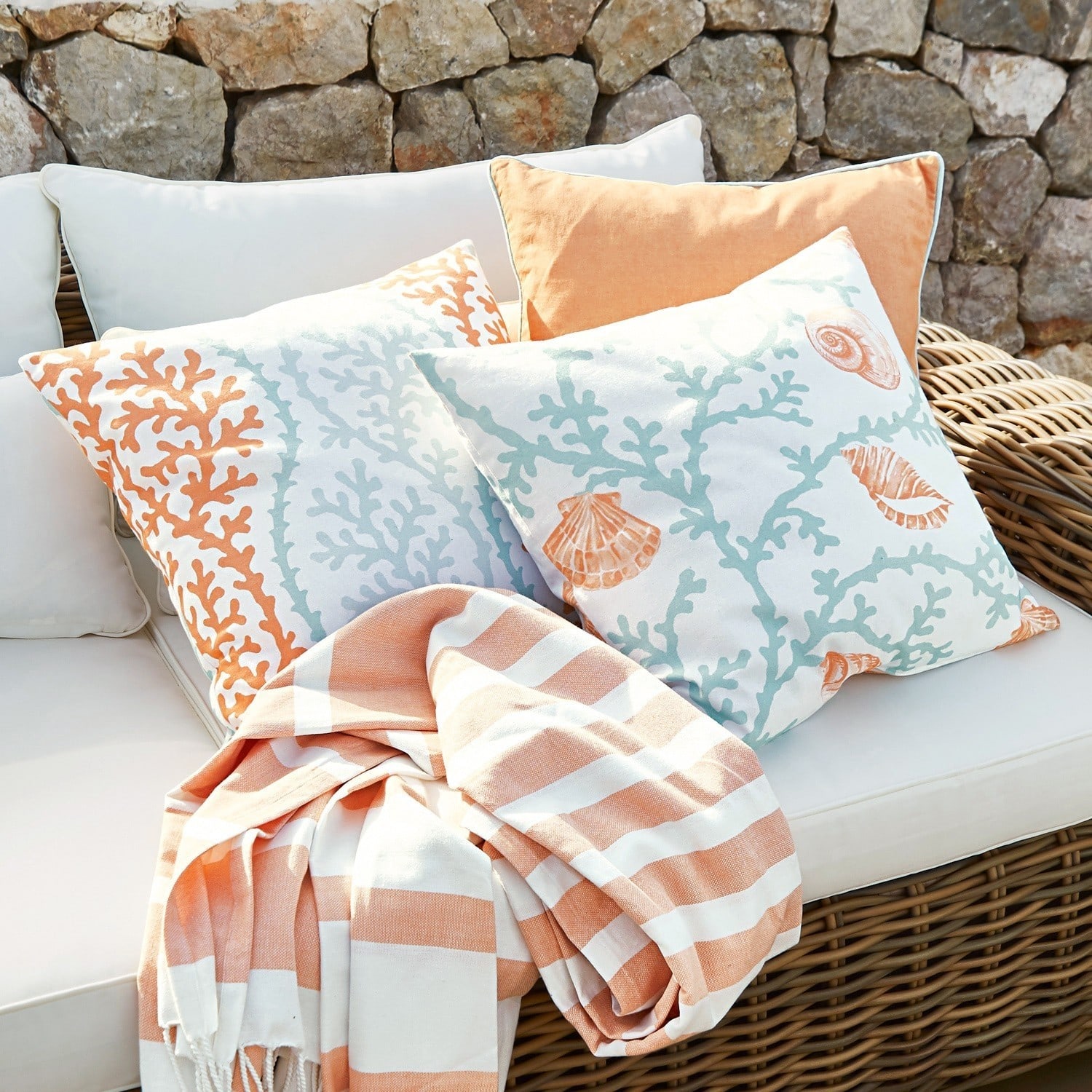 Lot de 3 coussins Zola
