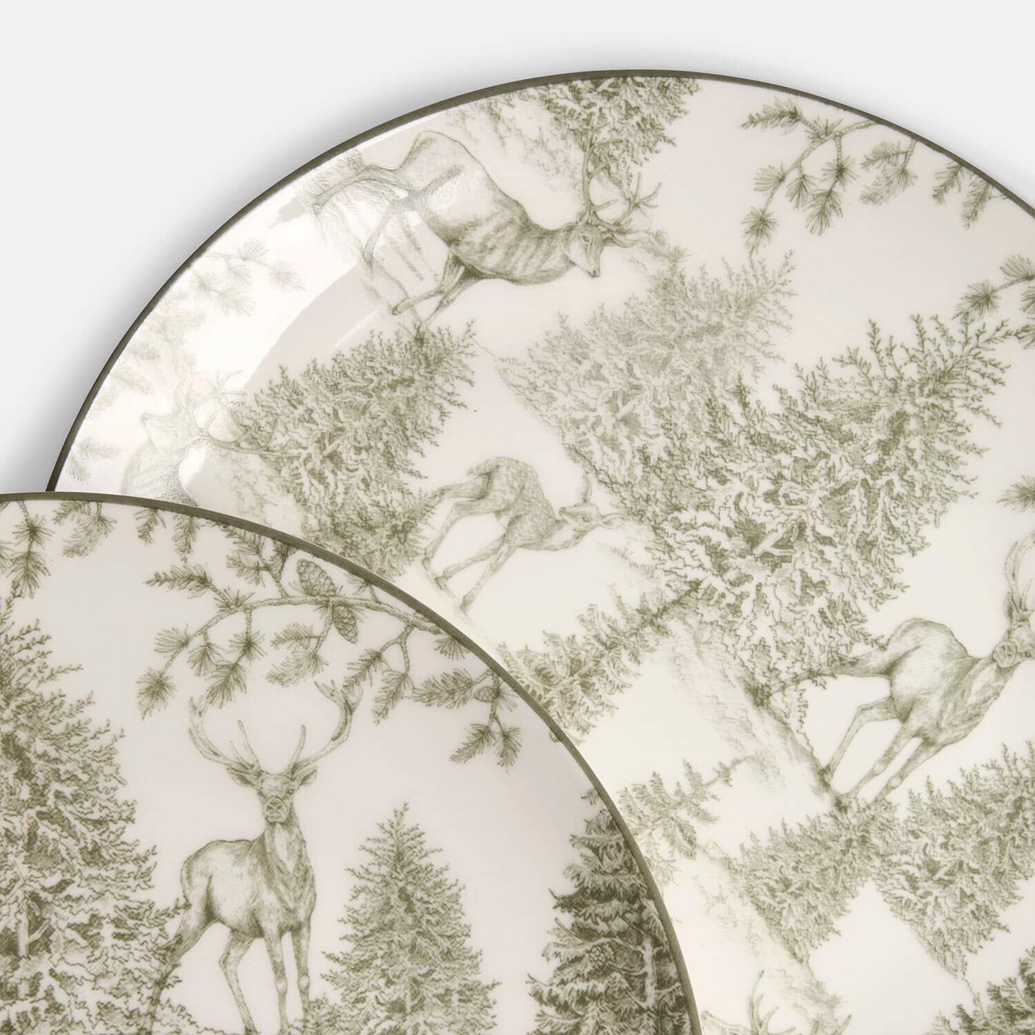 Lot de 4 assiettes Flonker