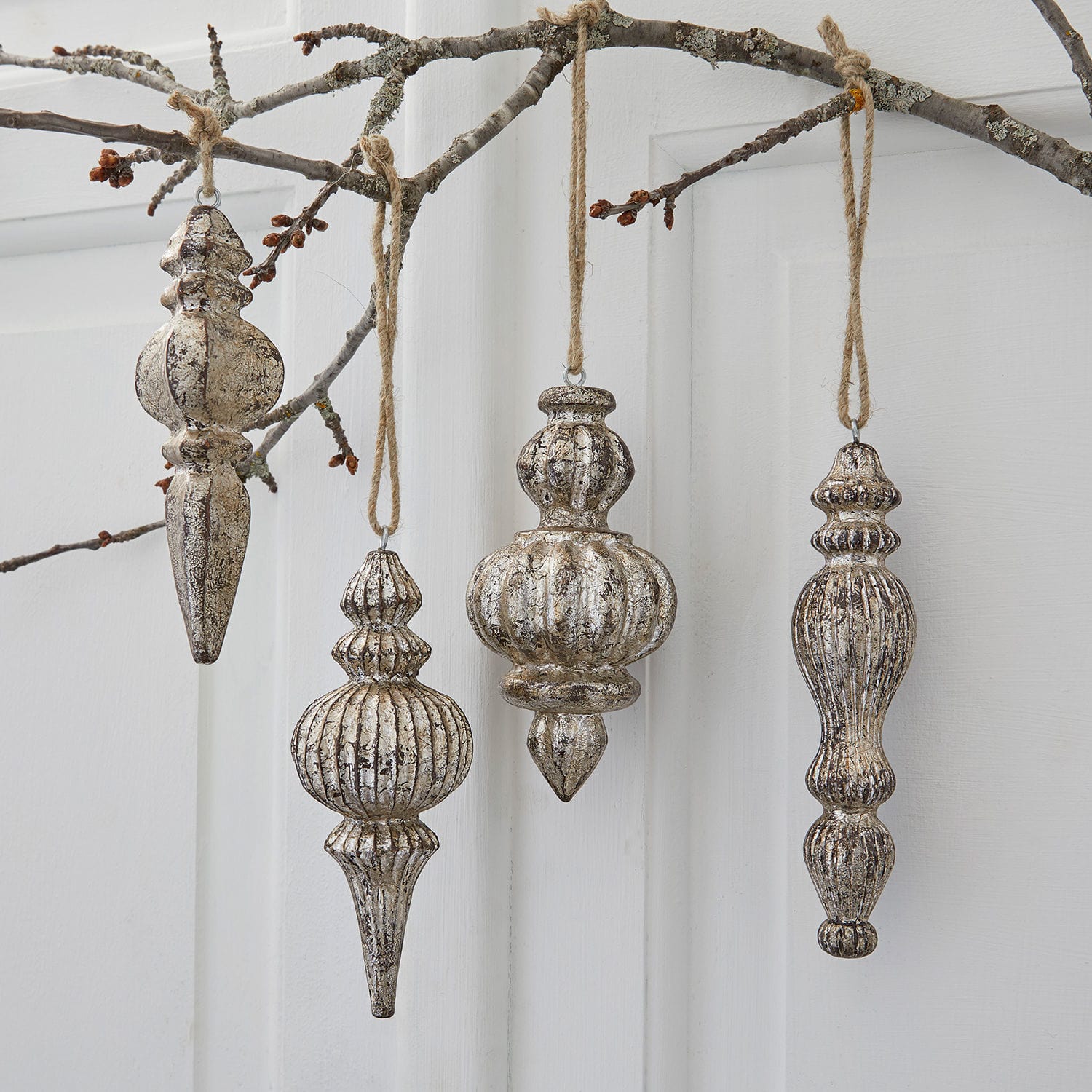 Lot de 4 décorations à suspendre Molinara