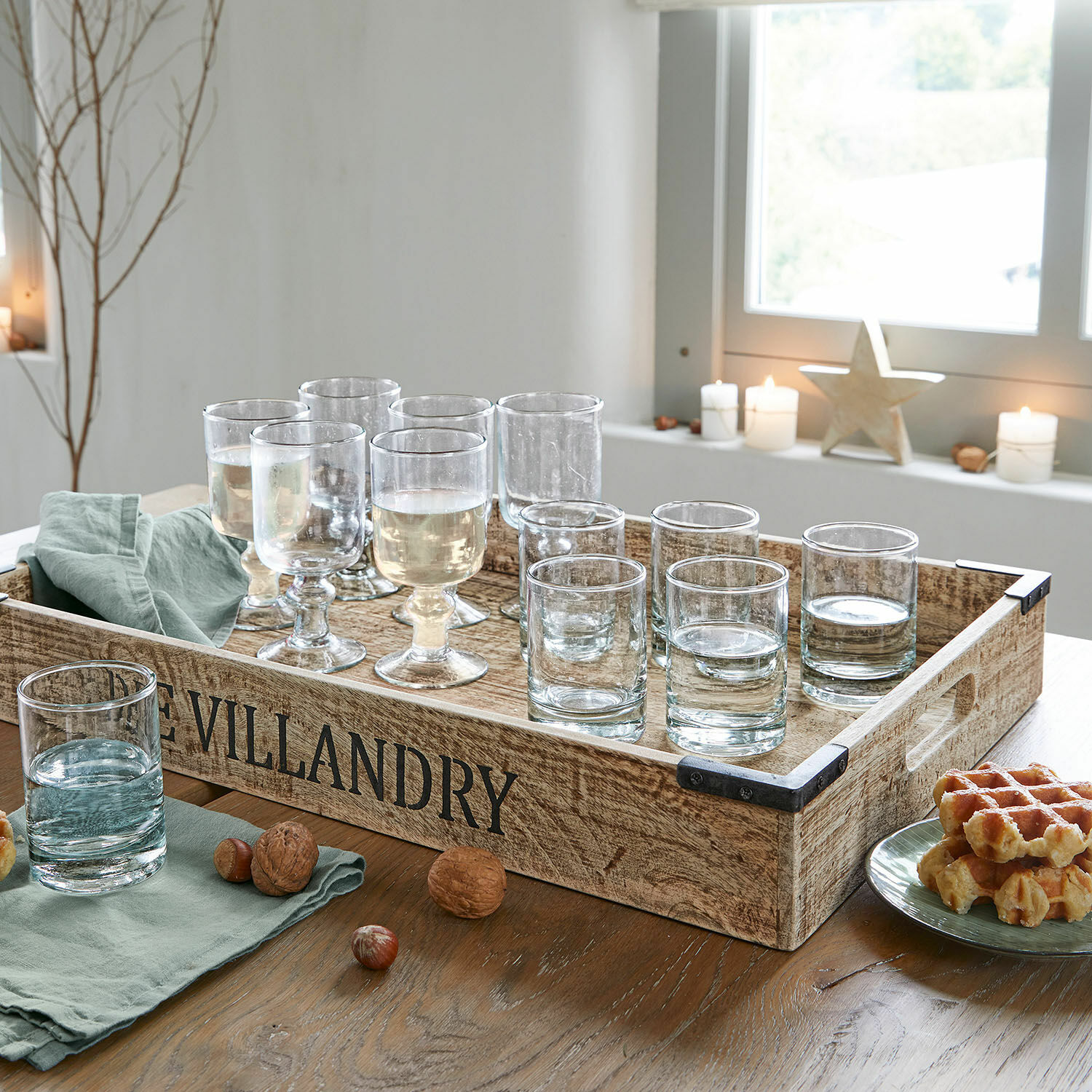 Lot de 6 verres Eloa