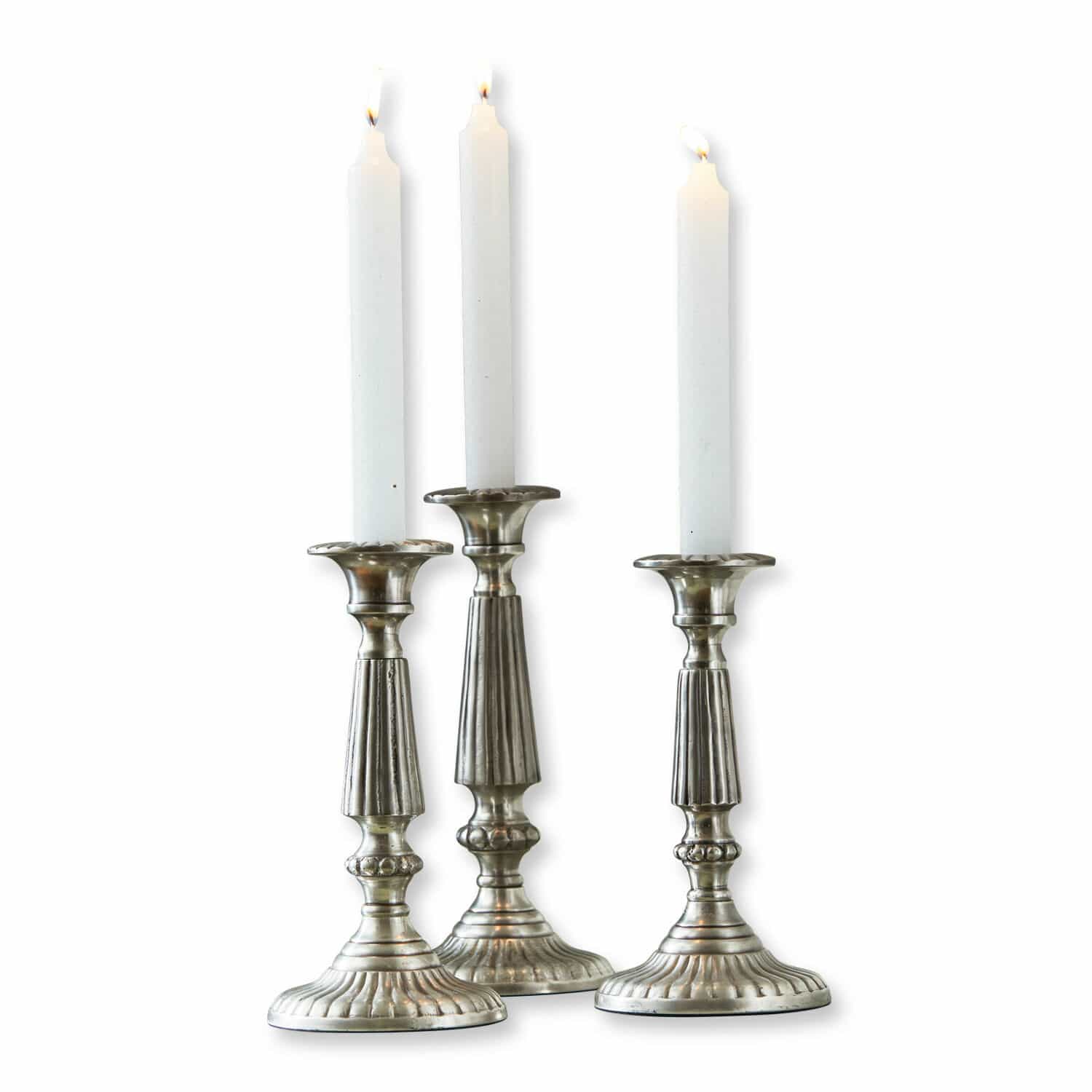 Lot de 3 bougeoirs Aguada