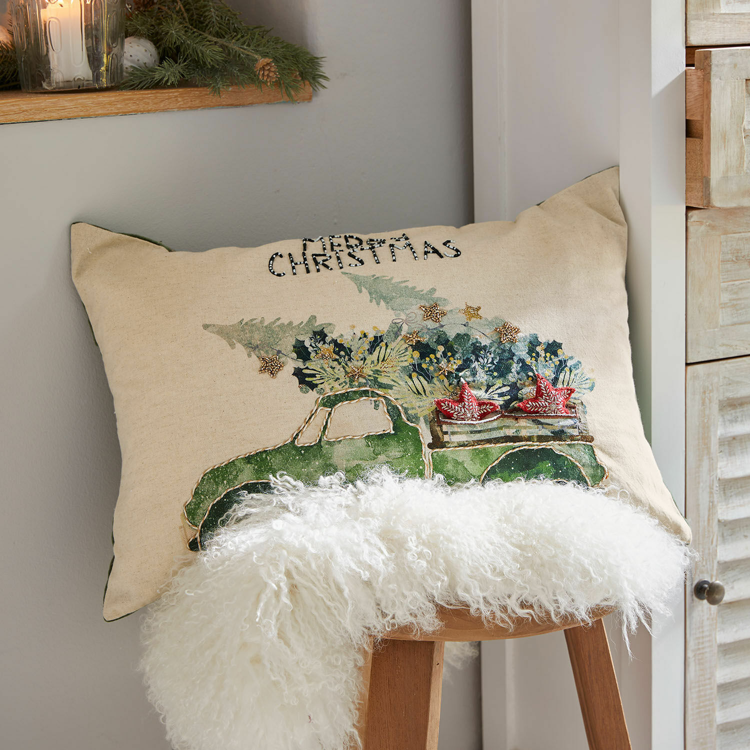Housse de coussin Malivor