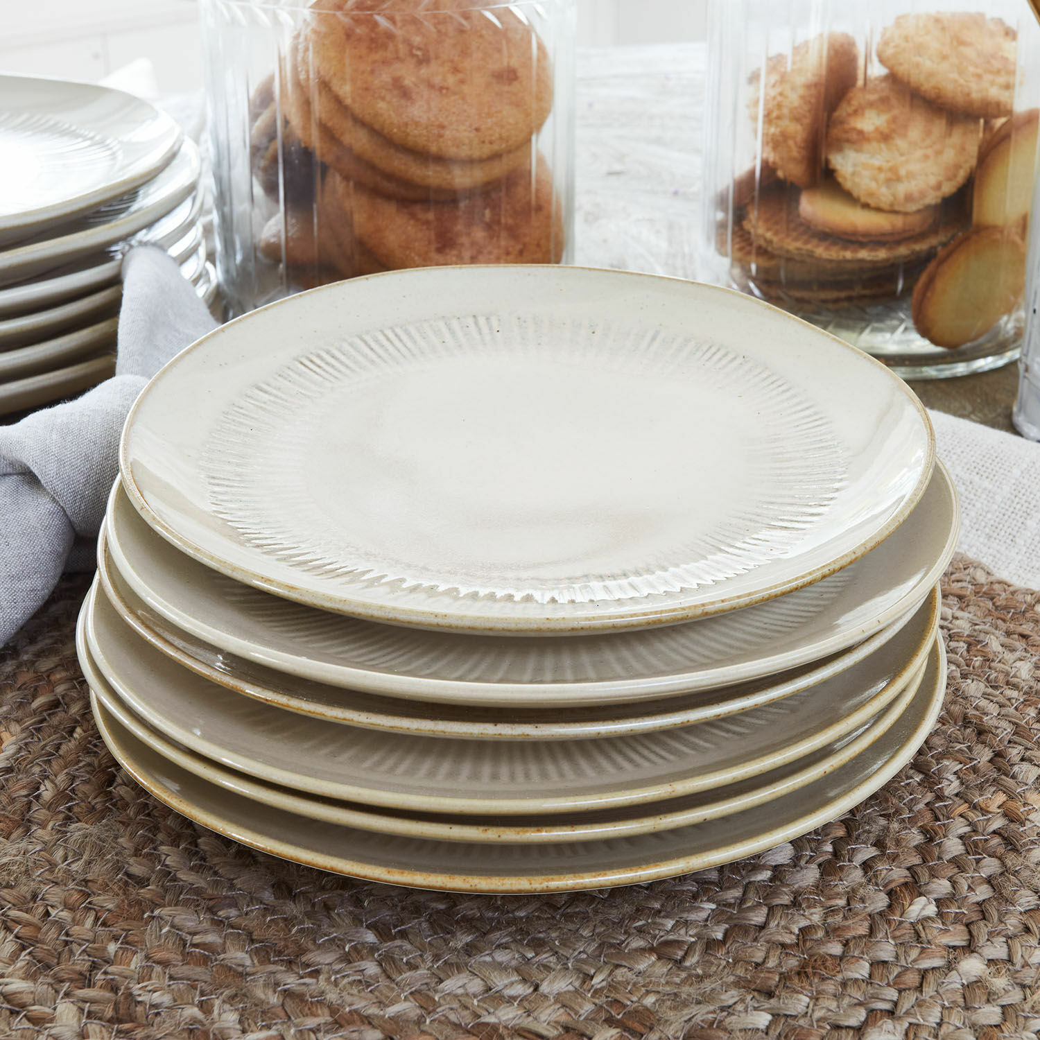 Lot de 6 assiettes Périers