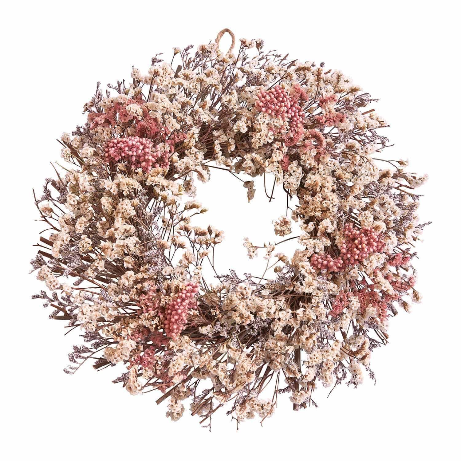 Couronne de fleurs séchées Jovilique