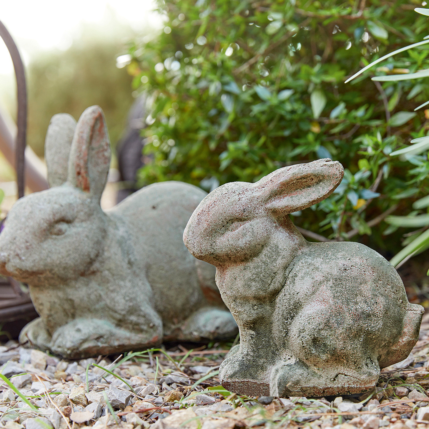 Lot de 2 lapins Dulipa