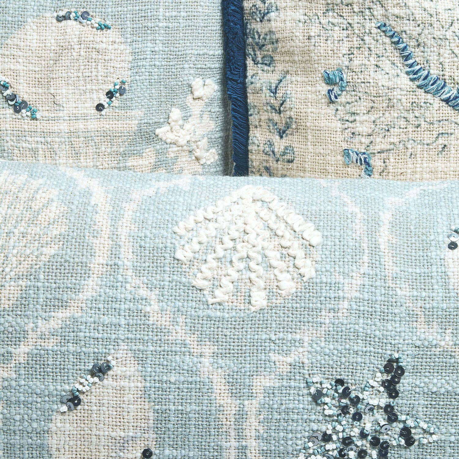 Lot de 3 housses de coussins Calerand