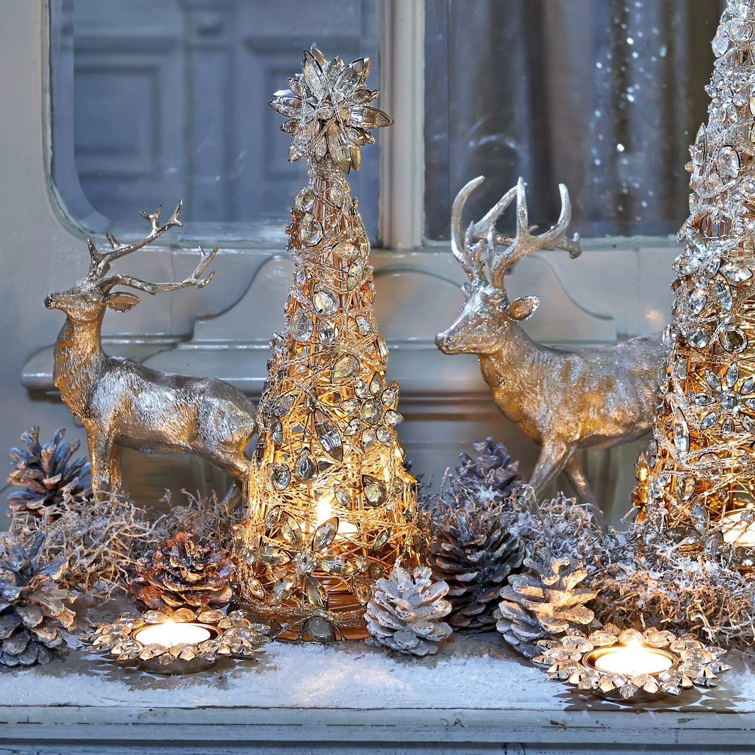 Lot de 2 cerfs Rudy & Son
