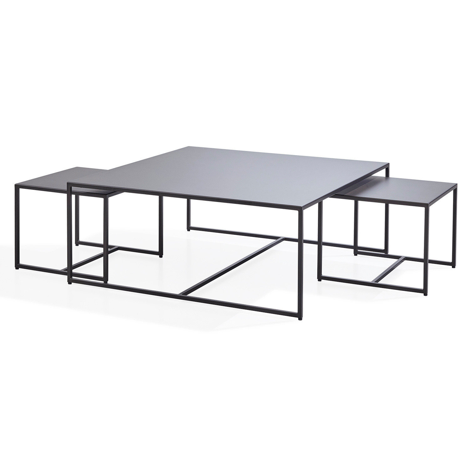 Lot de 3 tables basses Trinitas