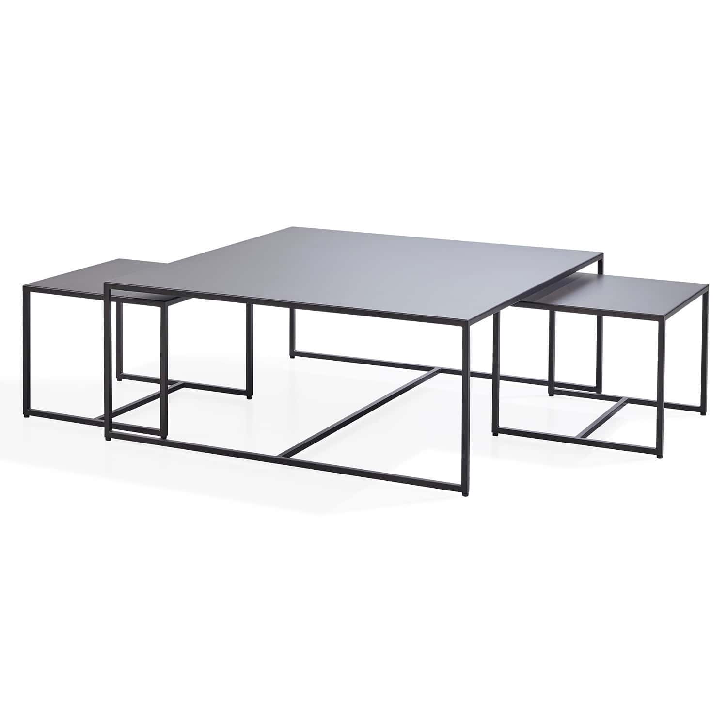 Lot de 3 tables basses Trinitas