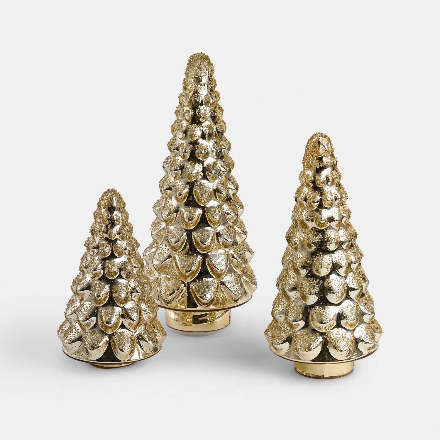 Lot de 3 sapins LED Brévaline