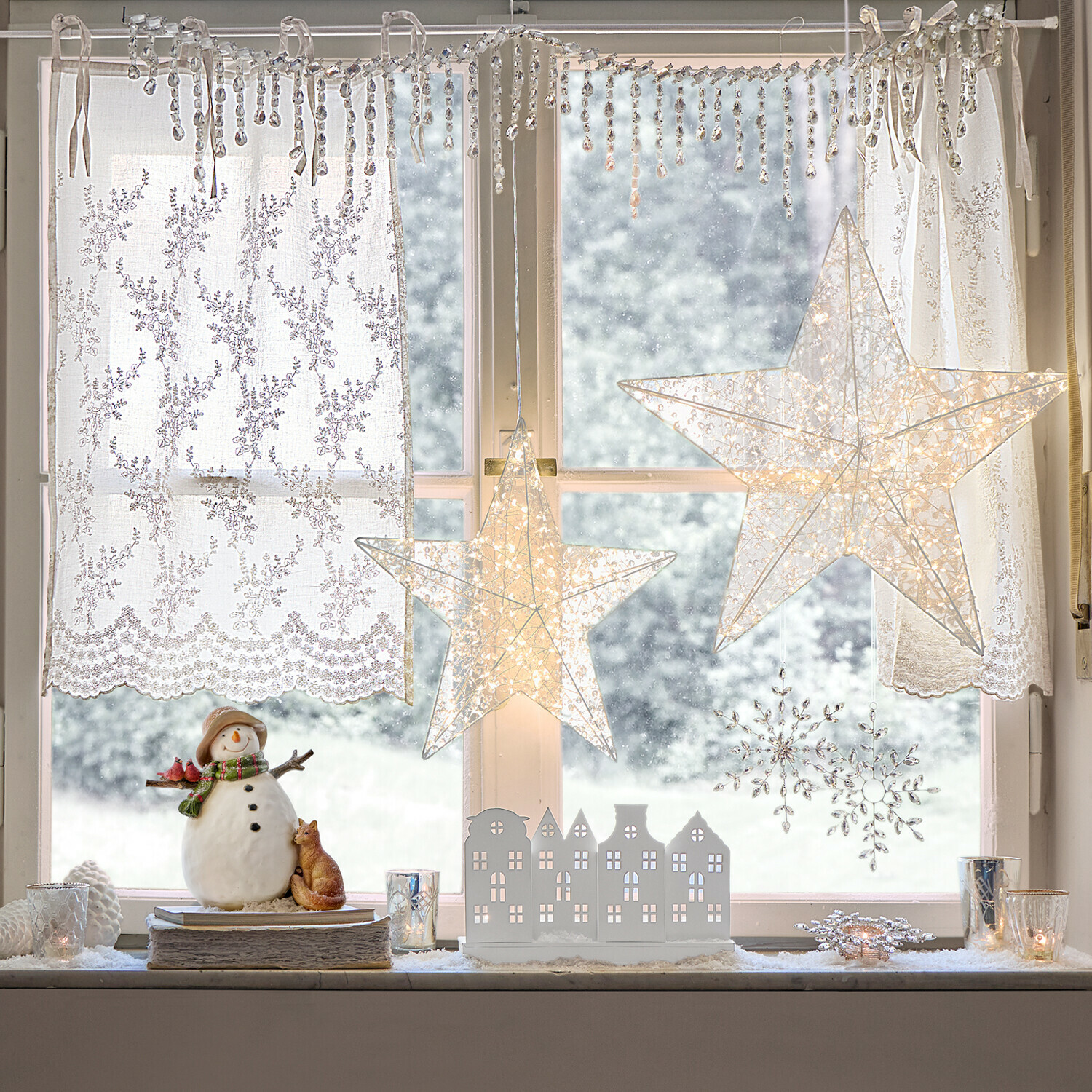 Bonhomme de neige décoratif Irenja