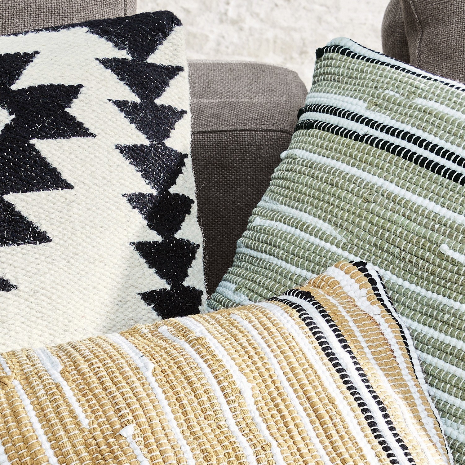 Lot de 3 coussins Ethno