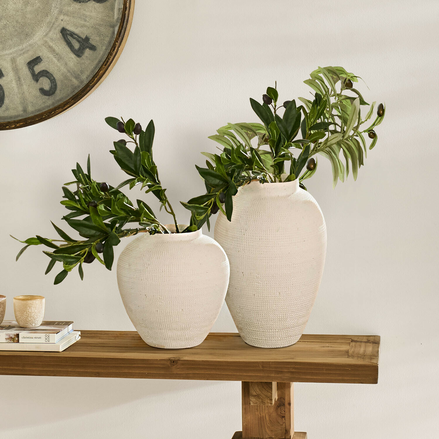Lot de 2 vases Marenca