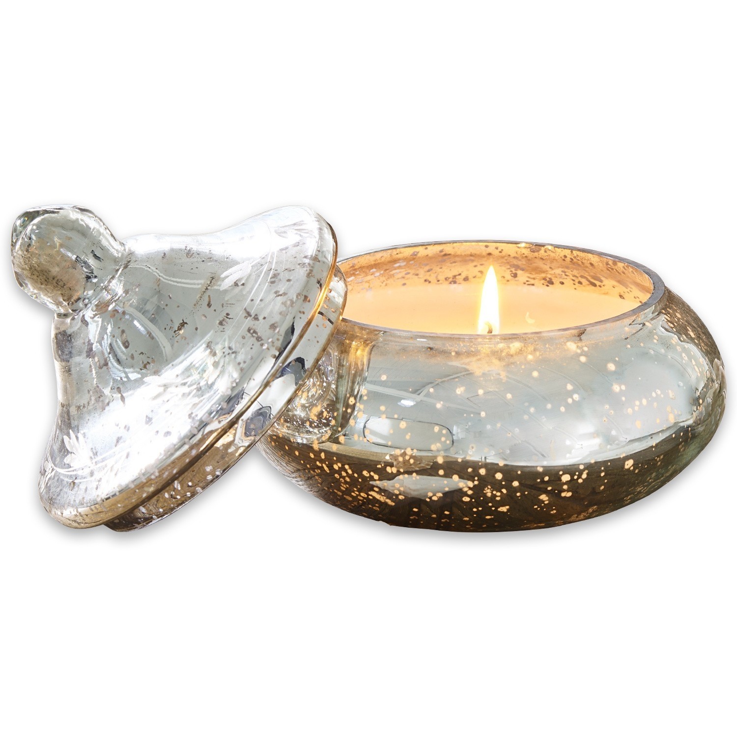 Photophore avec bougie parfumée Amira