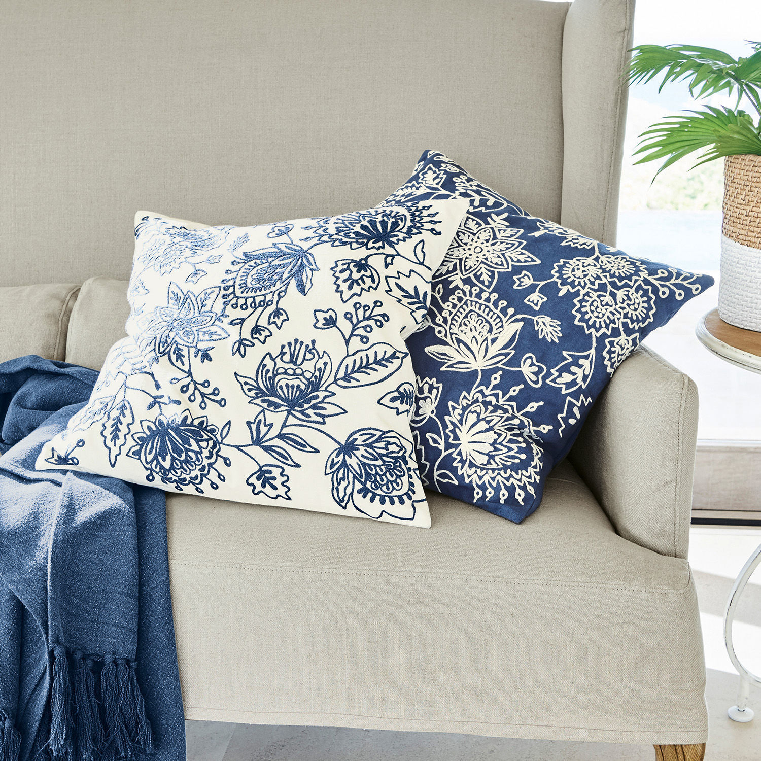 Lot de 2 coussins Landeleau