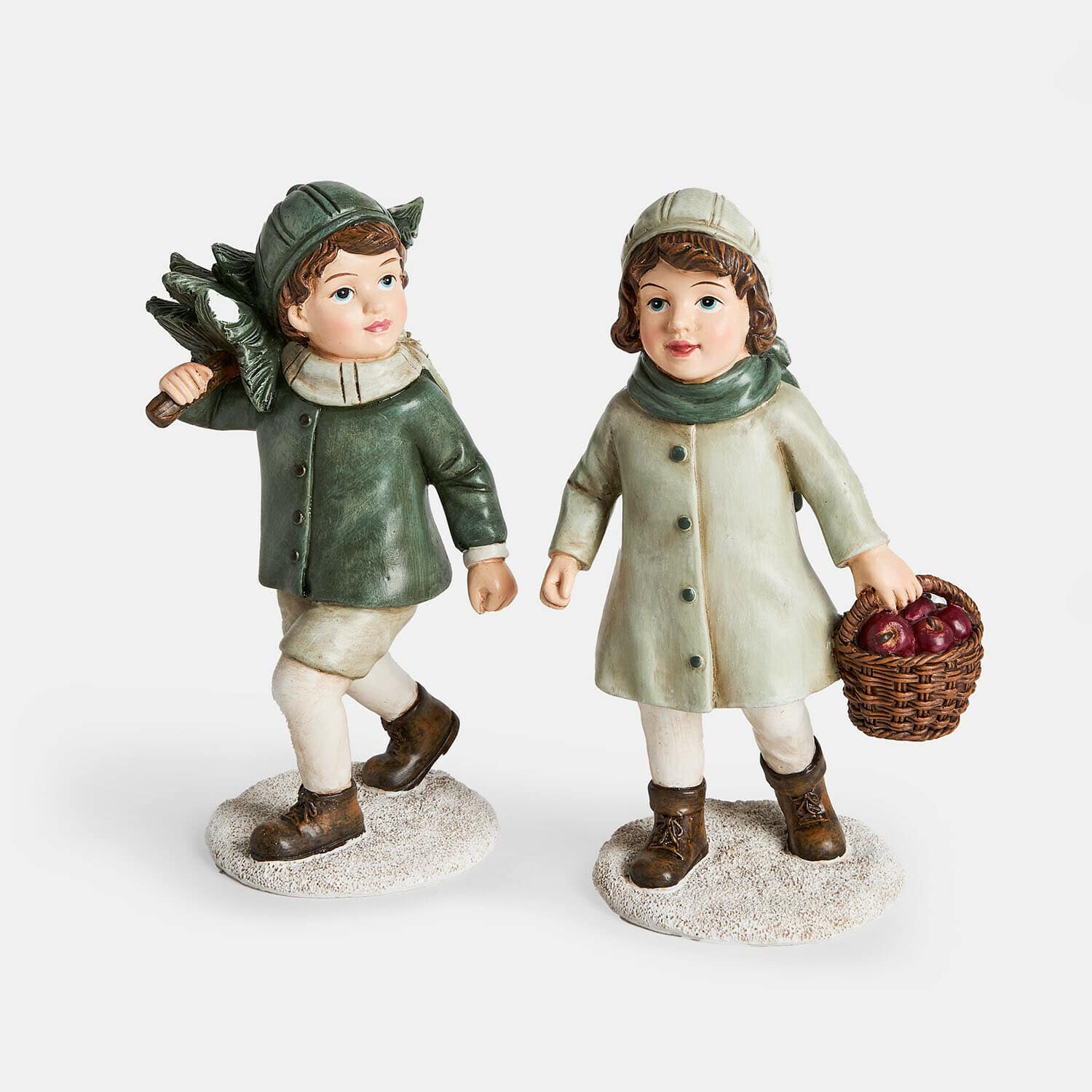 Lot de 2 décorations « enfants » Jaquese
