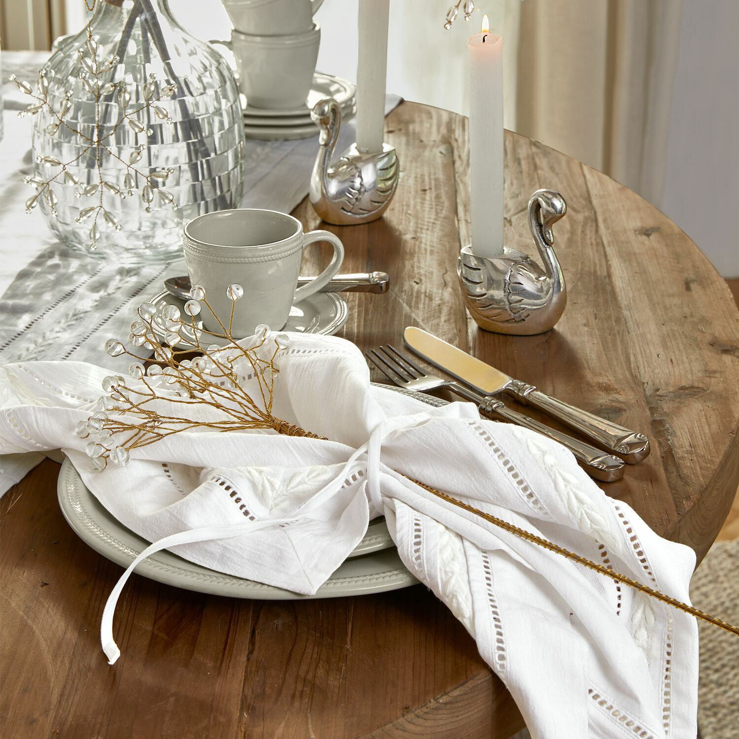Lot de 3 décorations à piquer Nimweth