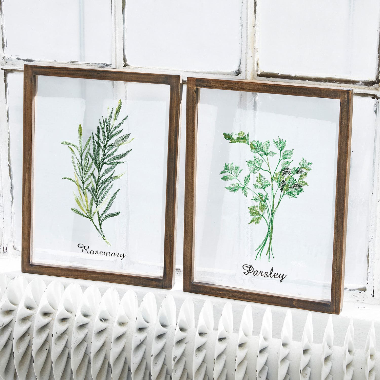 Lot de 2 tableaux Herbs
