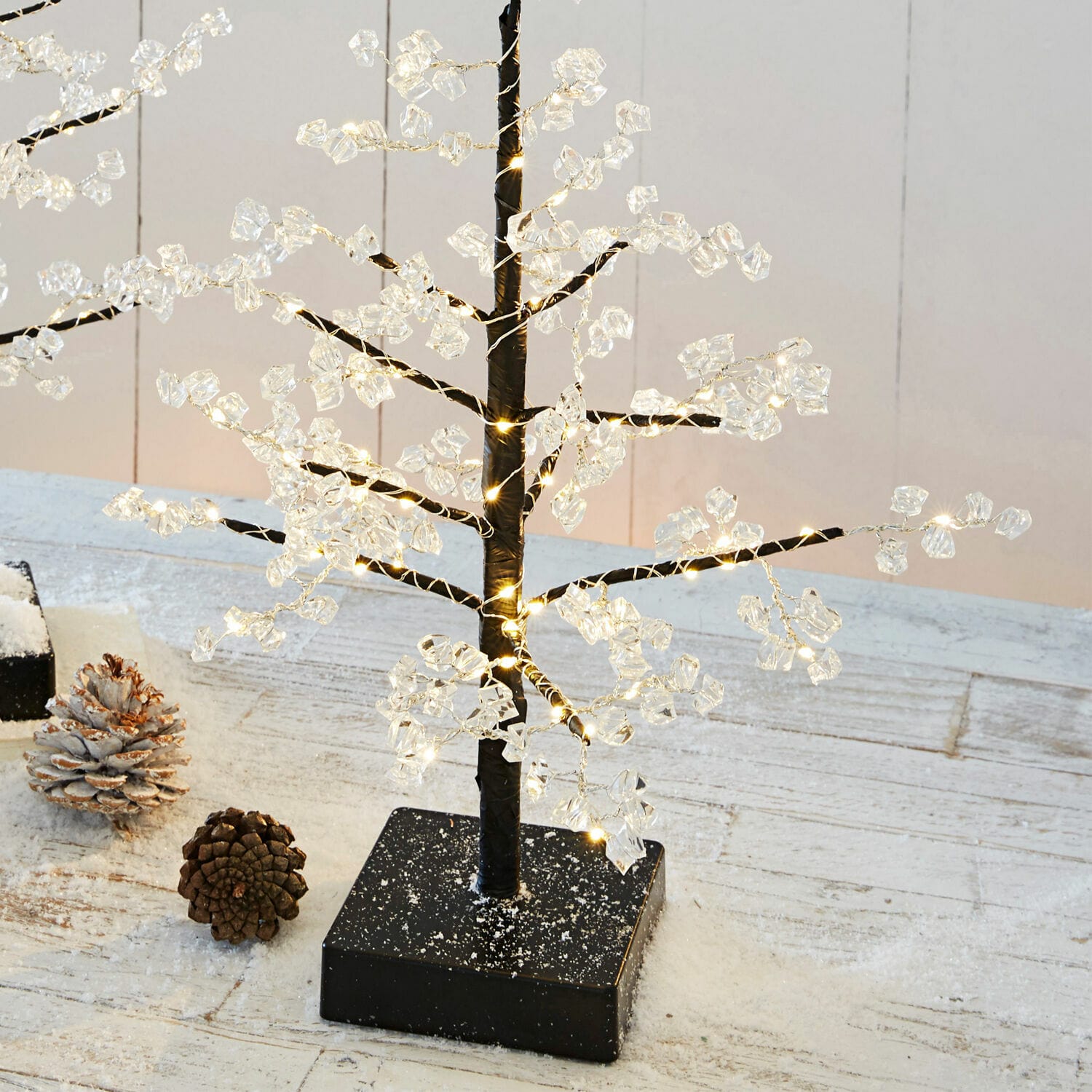 Lot de 2 arbres décoratifs Fortine
