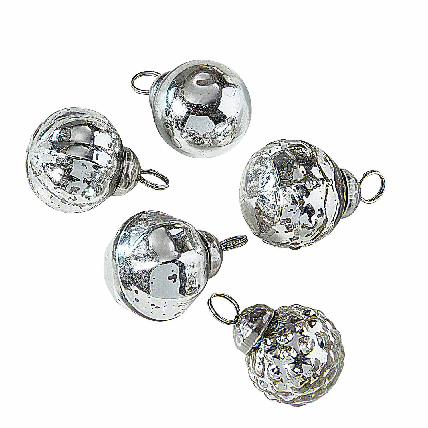 Lot de 5 décorations de Noël Venise