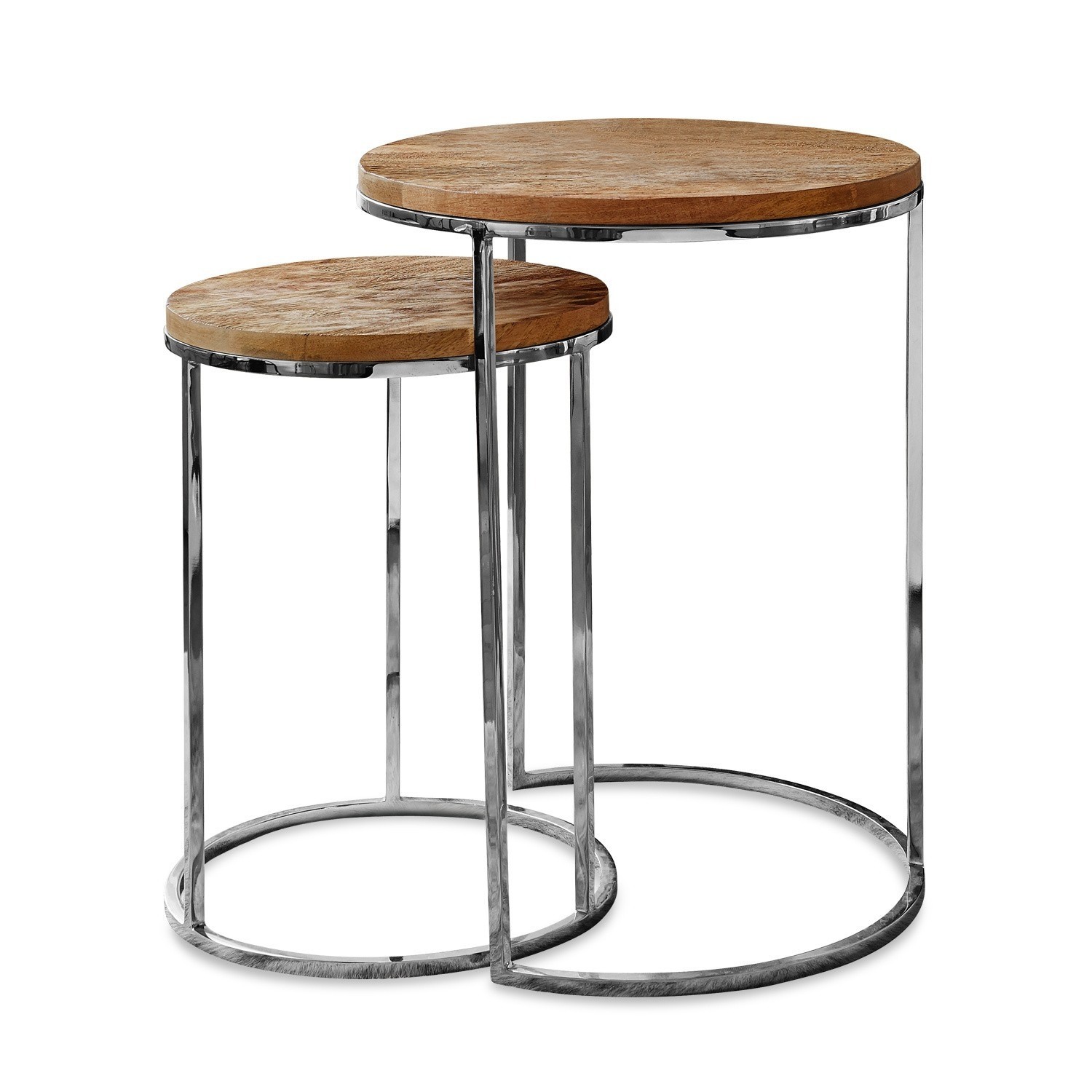 Lot de 2 tables d'appoint Cordell