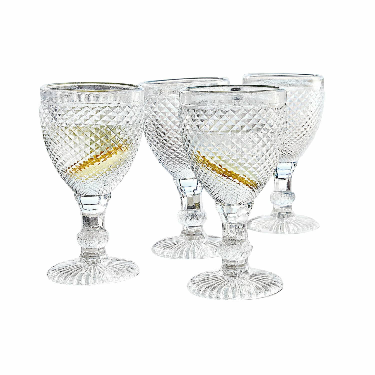Lot de 4 verres Santerre