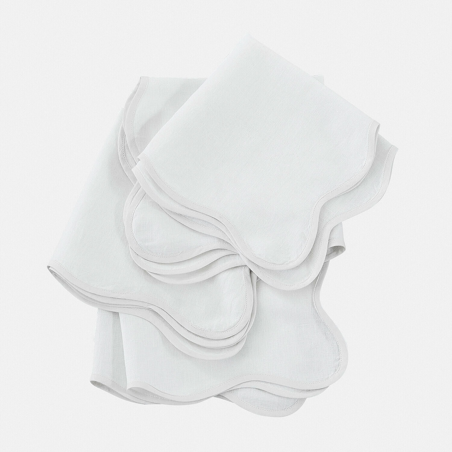 Lot de 4 serviettes Aelvra