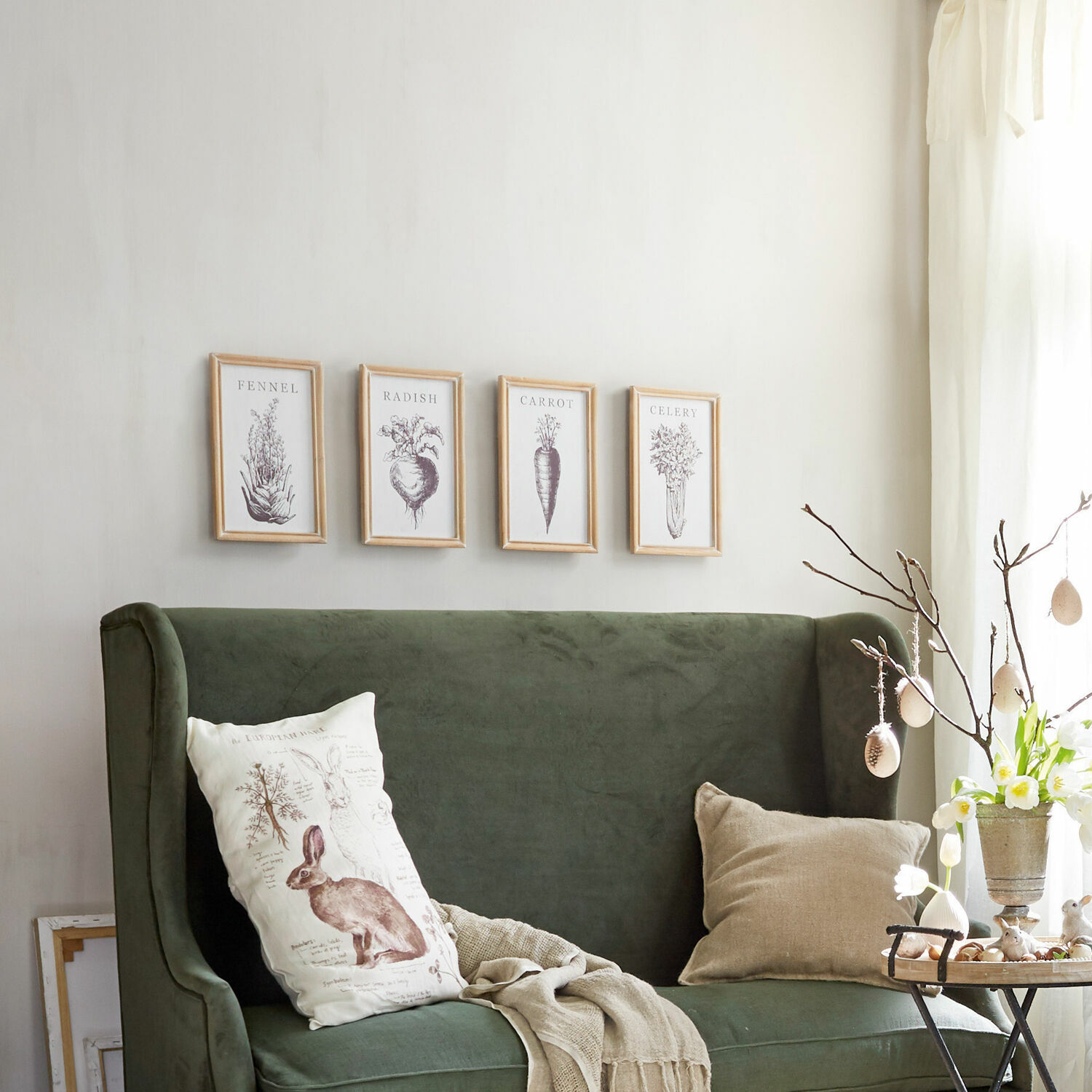 Lot de 4 tableaux Frutillar