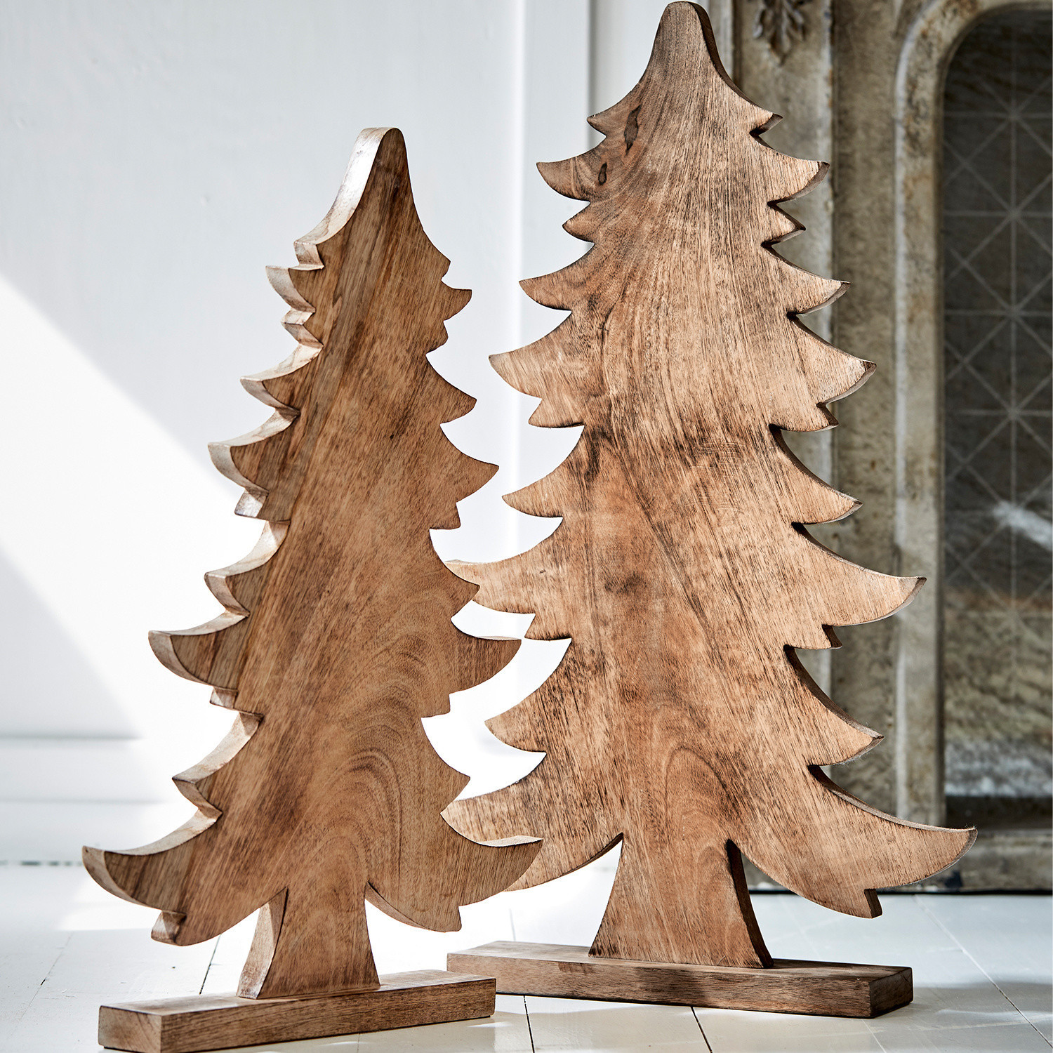 Lot de 2 arbres décoratifs Leadan