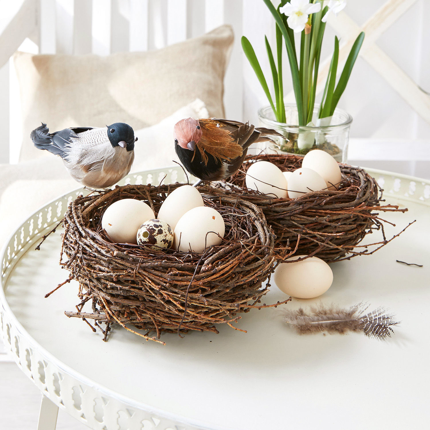 Lot de 2 nids décoratifs Libers