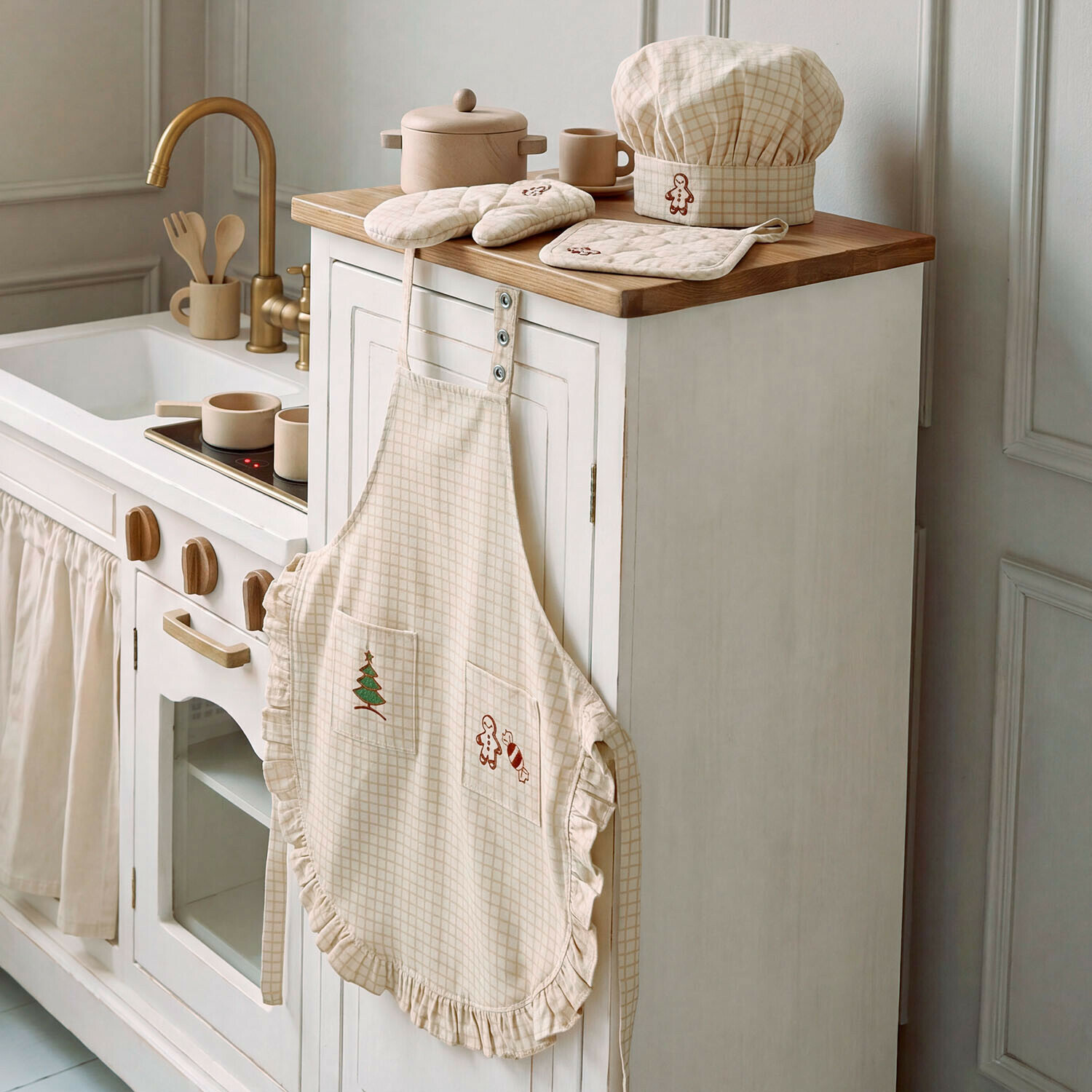 Kinderschürze 4er Set Minsi