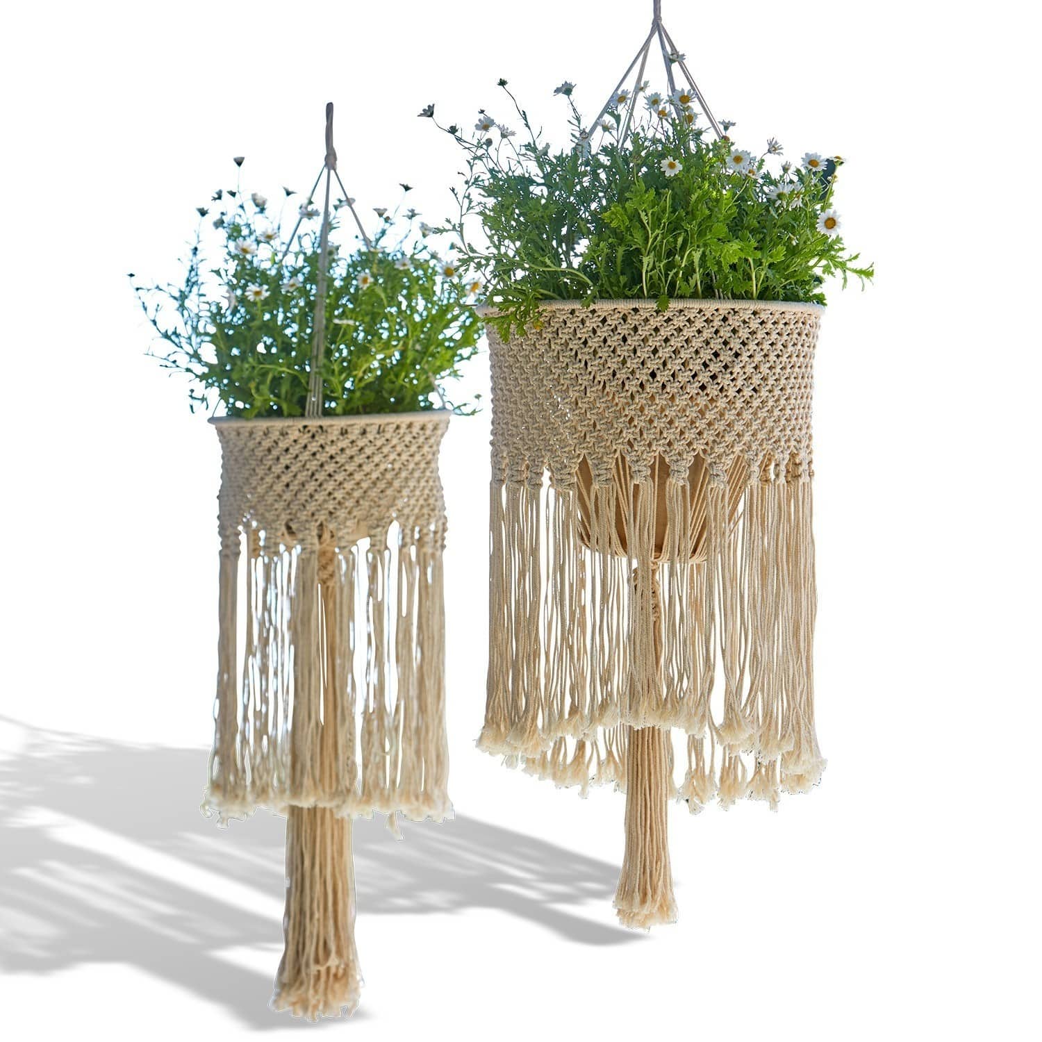 Lot de 2 suspensions pour fleurs Boho