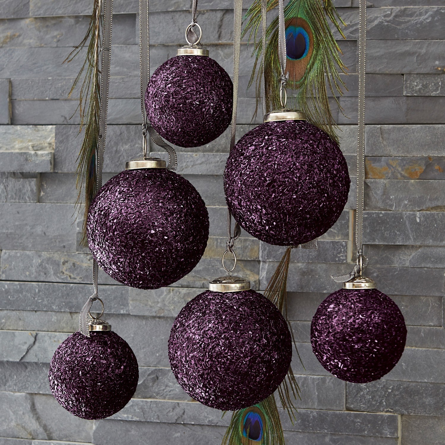 Lot de 6 décorations de Noël Évron