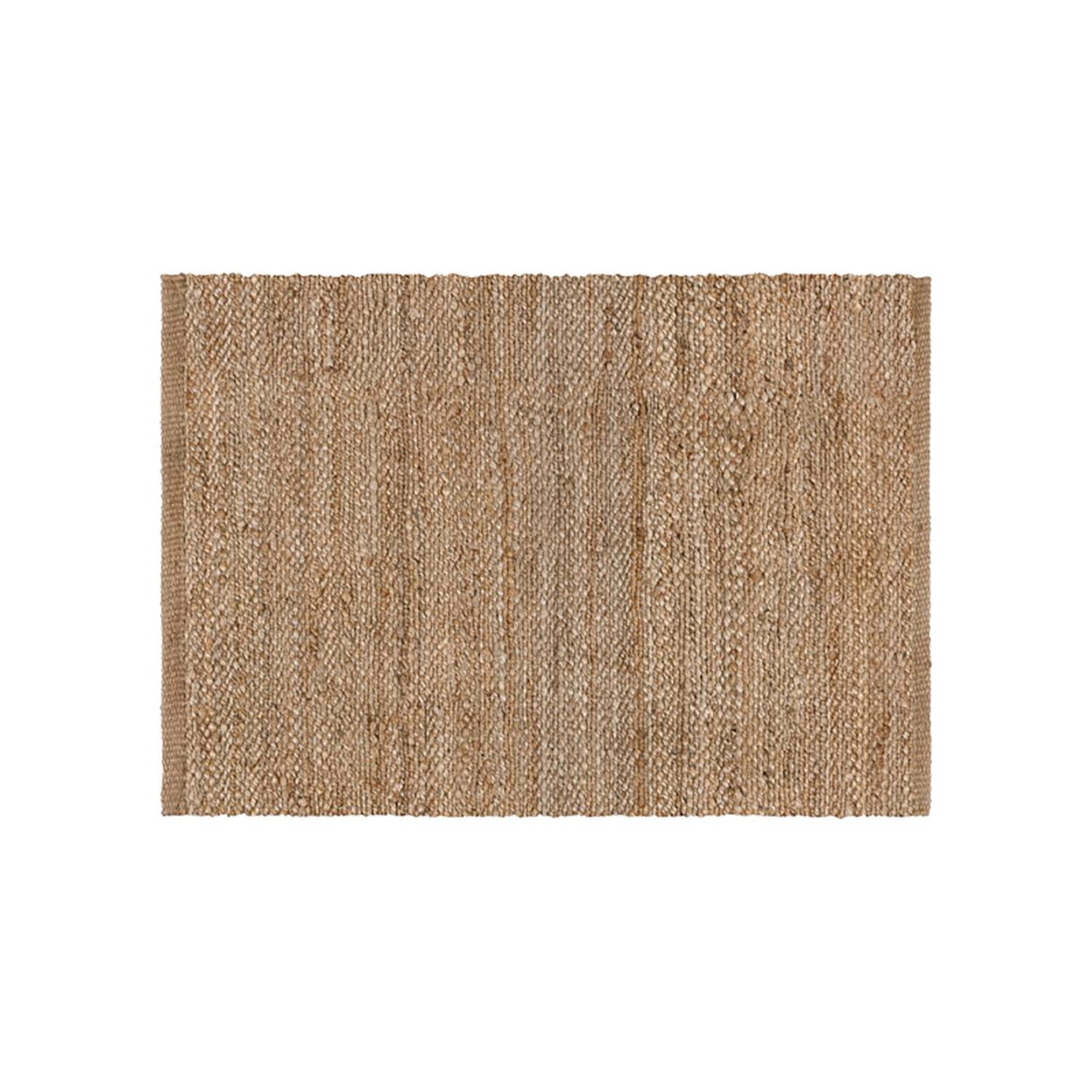 Tapis Abitain Tapis en jute naturel beige avec texture visible, parfait pour une décoration intérieure écologique