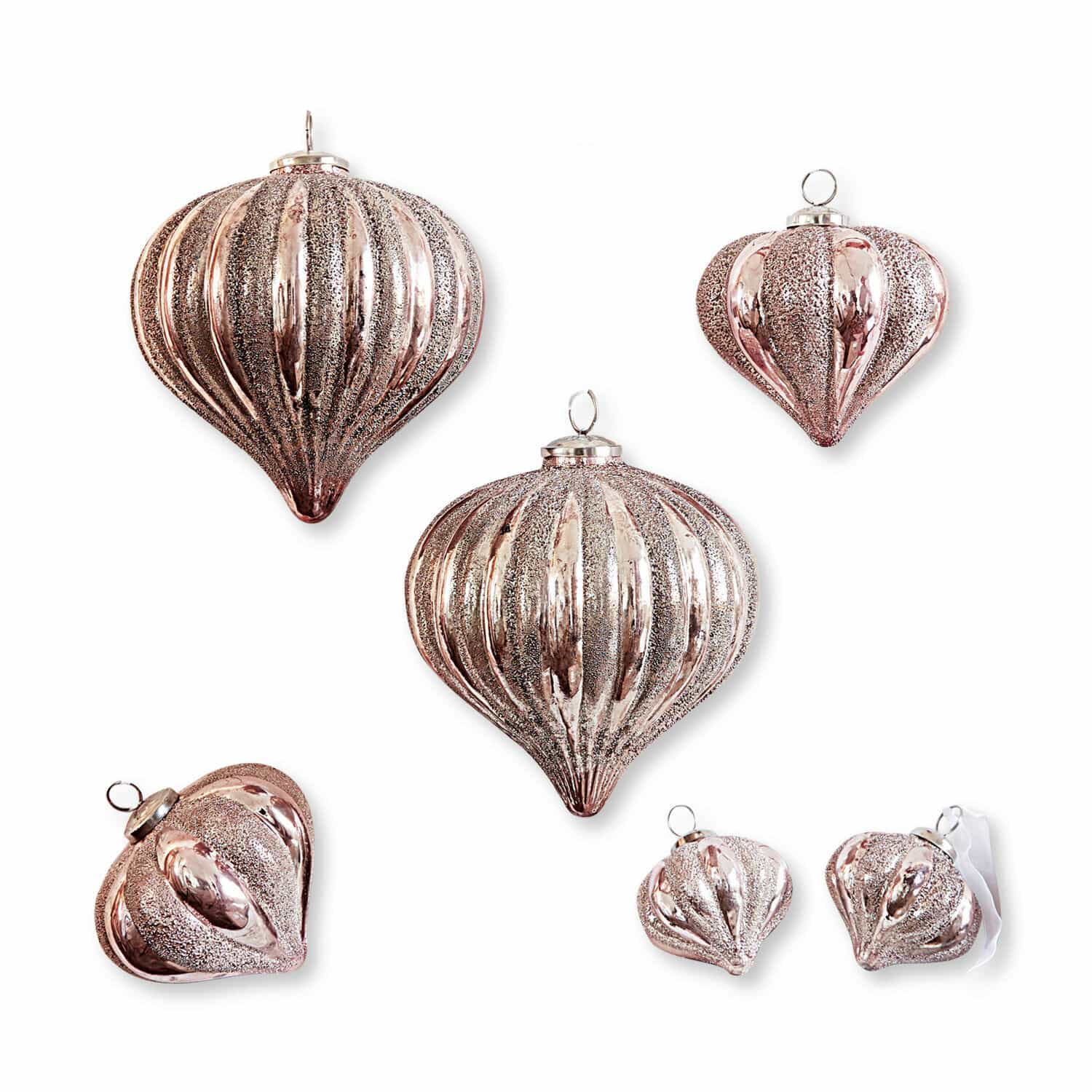Lot de 6 décorations de Noël Bornesse