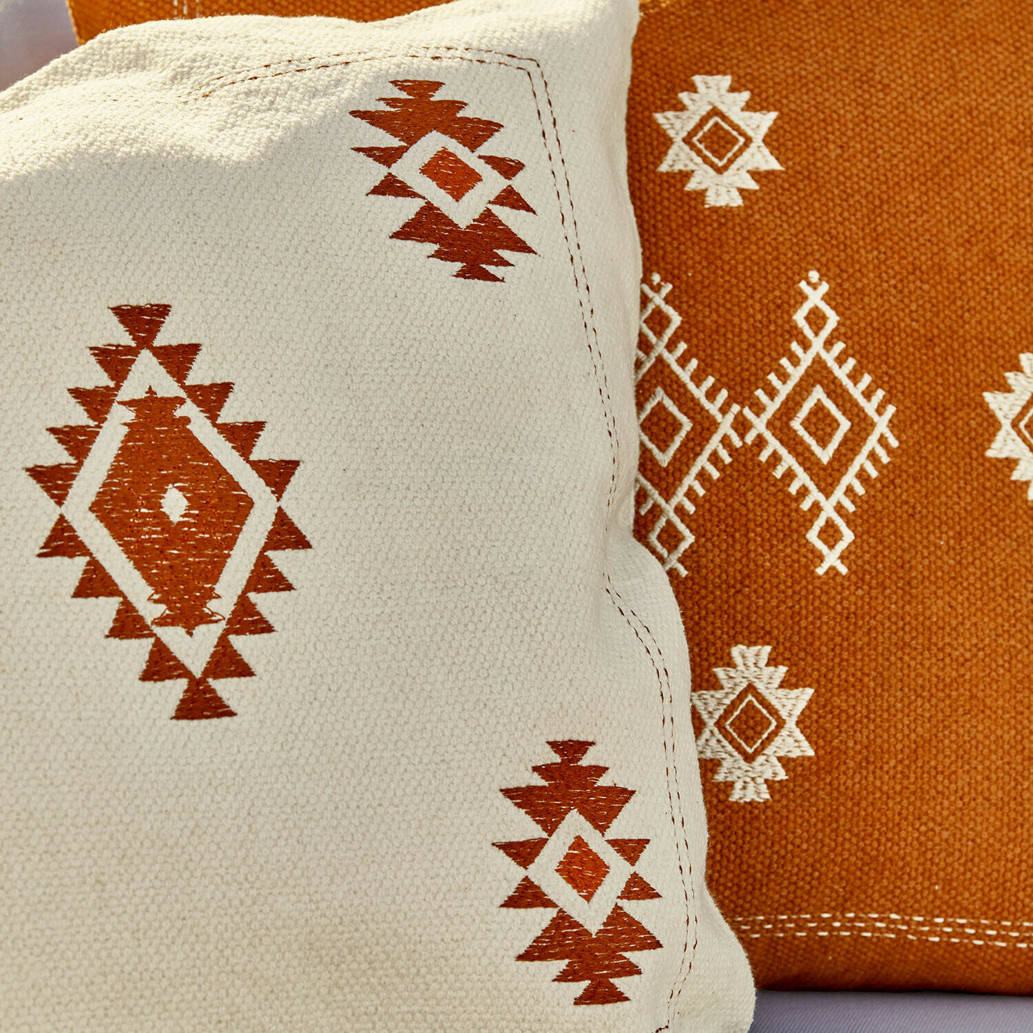 Lot de 3 housses de coussins Selamir