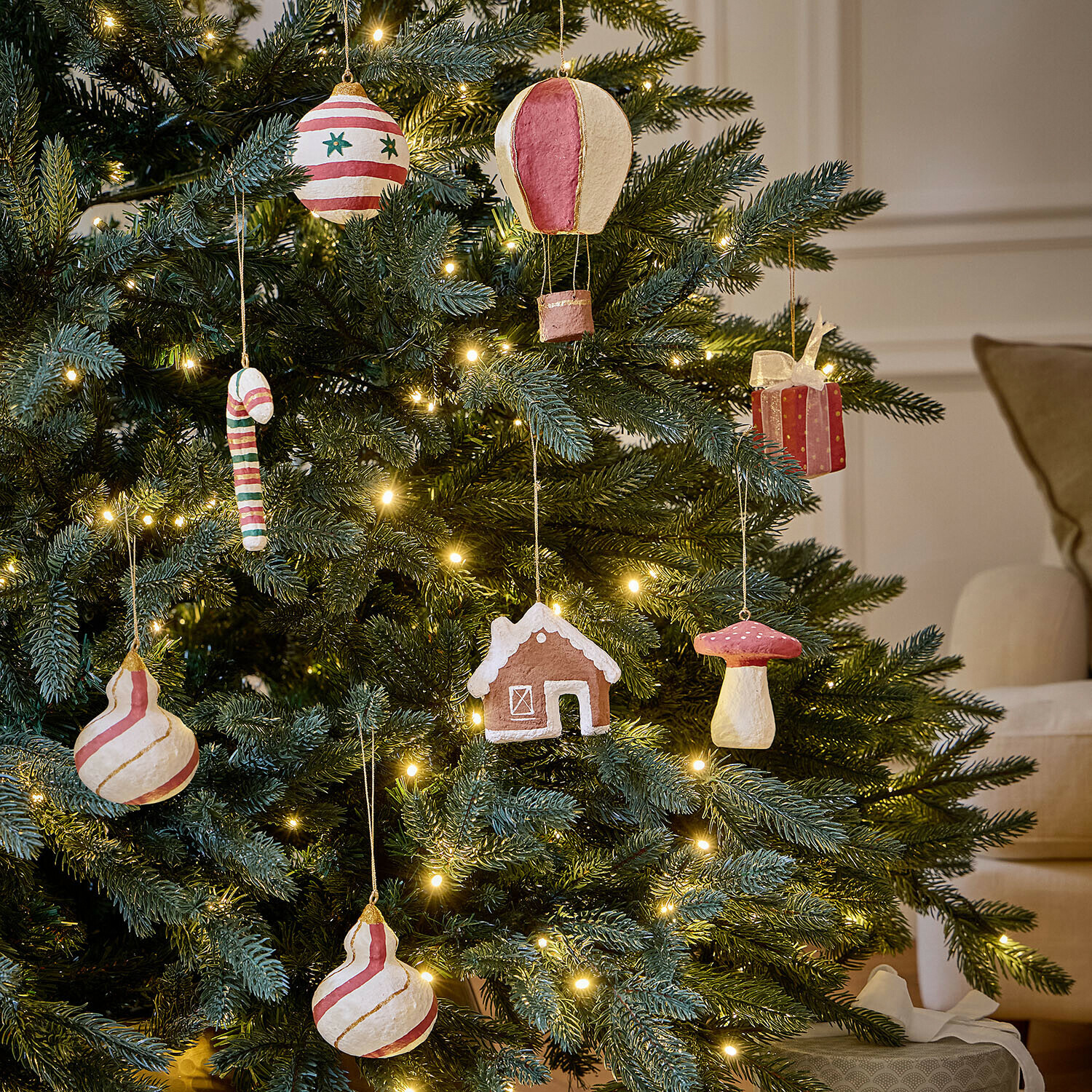 Lot de 7 décorations à suspendre Doosie