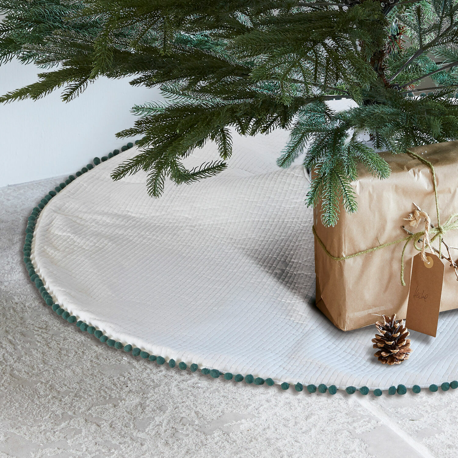 Couvre-pied pour sapin de Noël Malanville