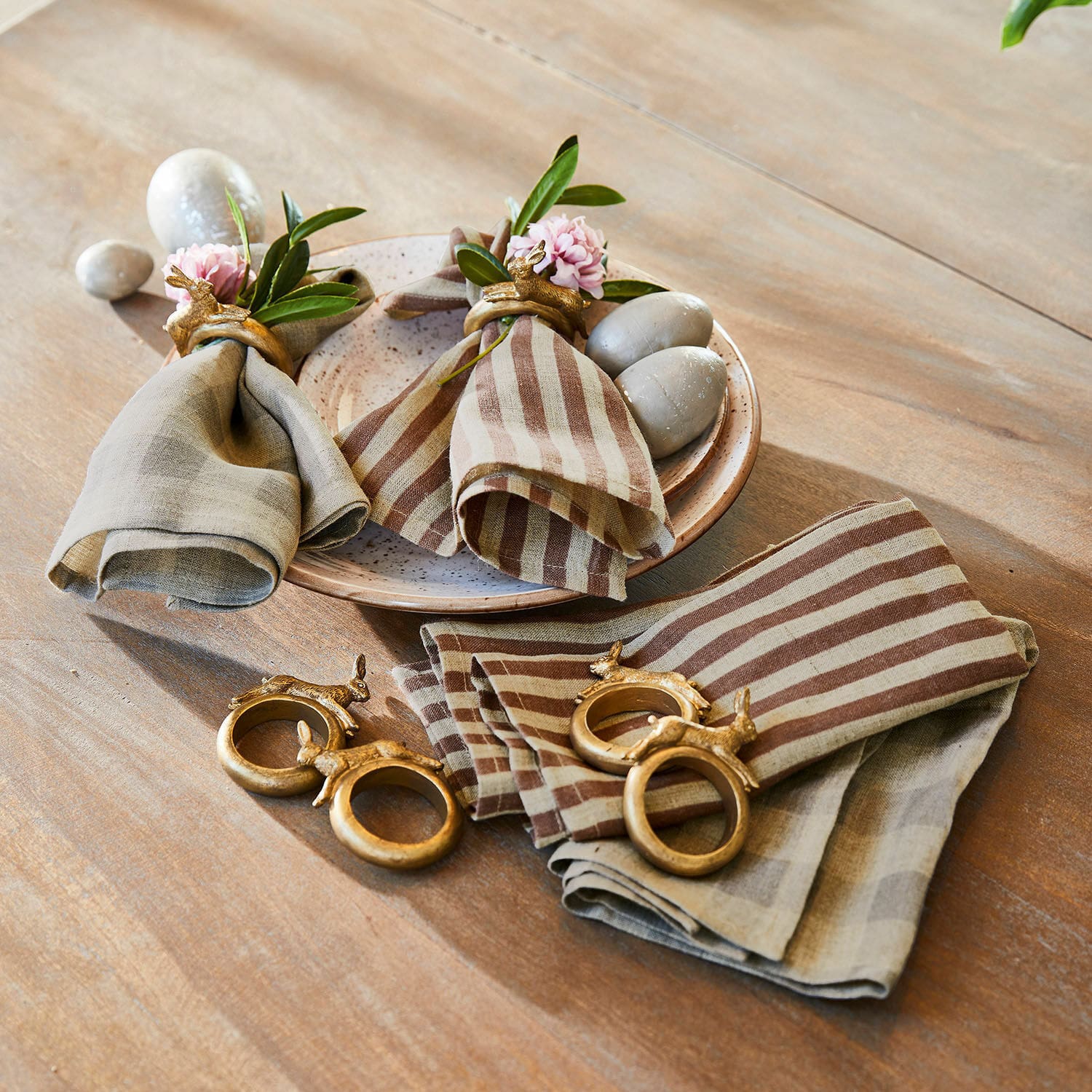 Lot de 4 serviettes de table Brossier