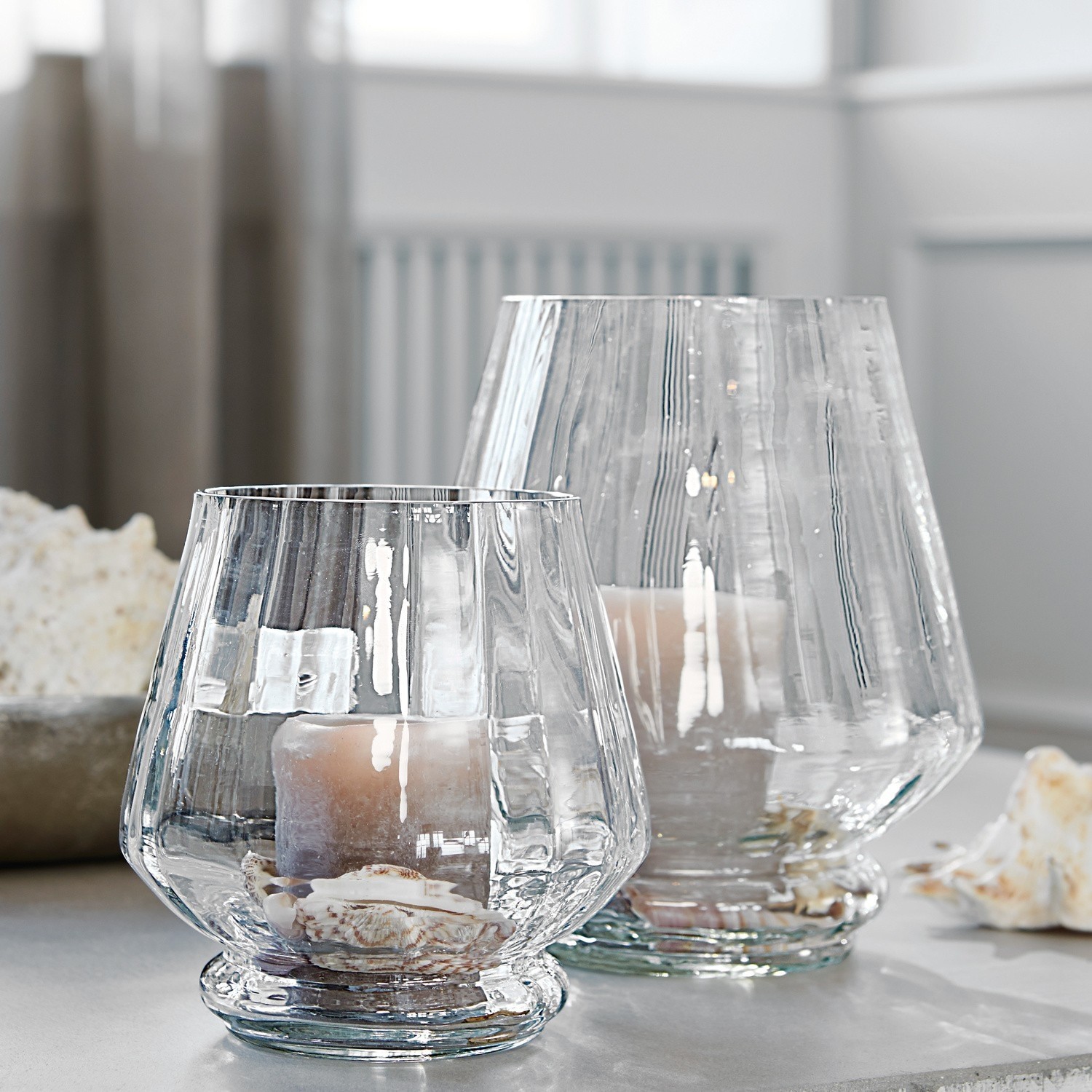 Lot de 2 photophores Morgaine