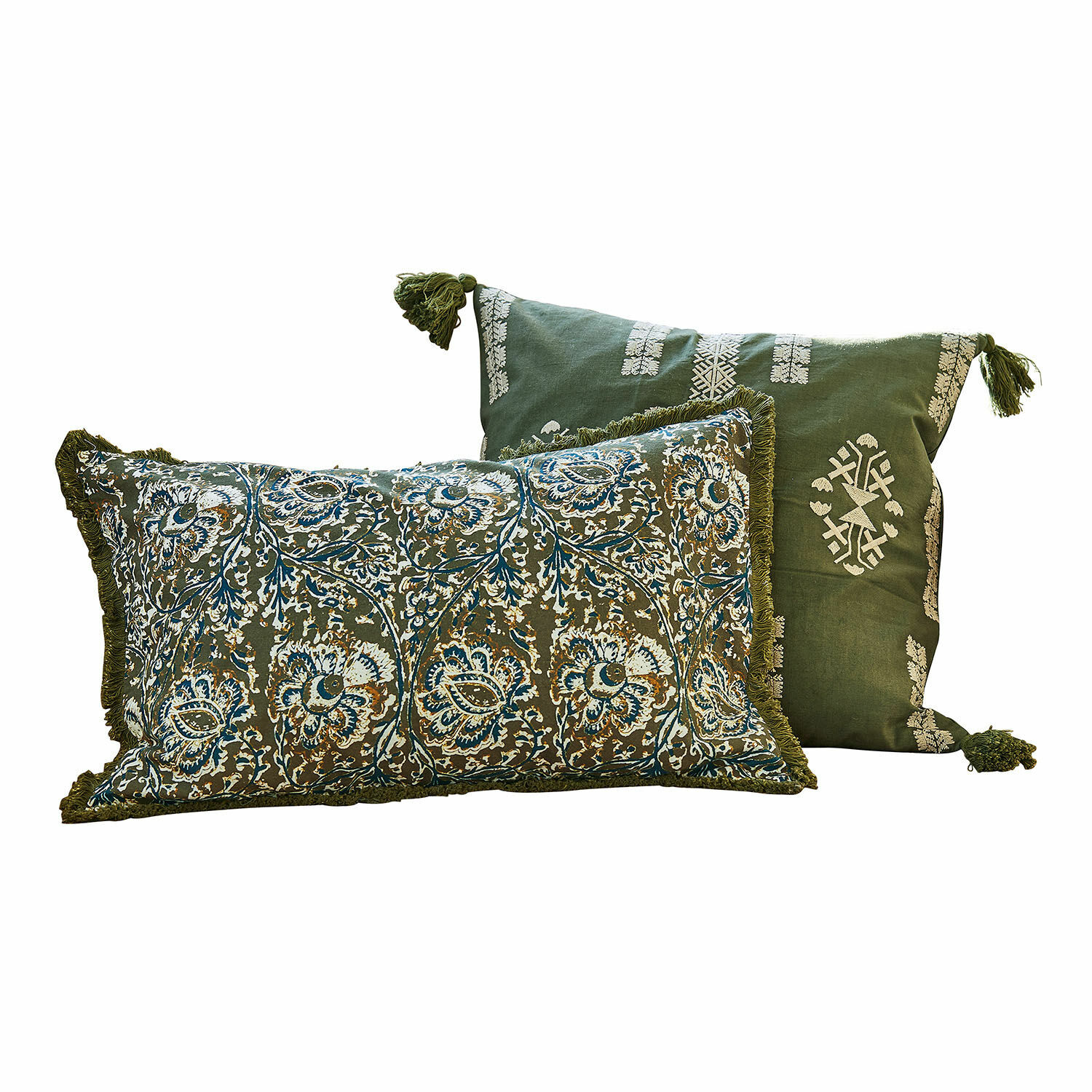 Lot de 2 housses de coussins Vallorcine