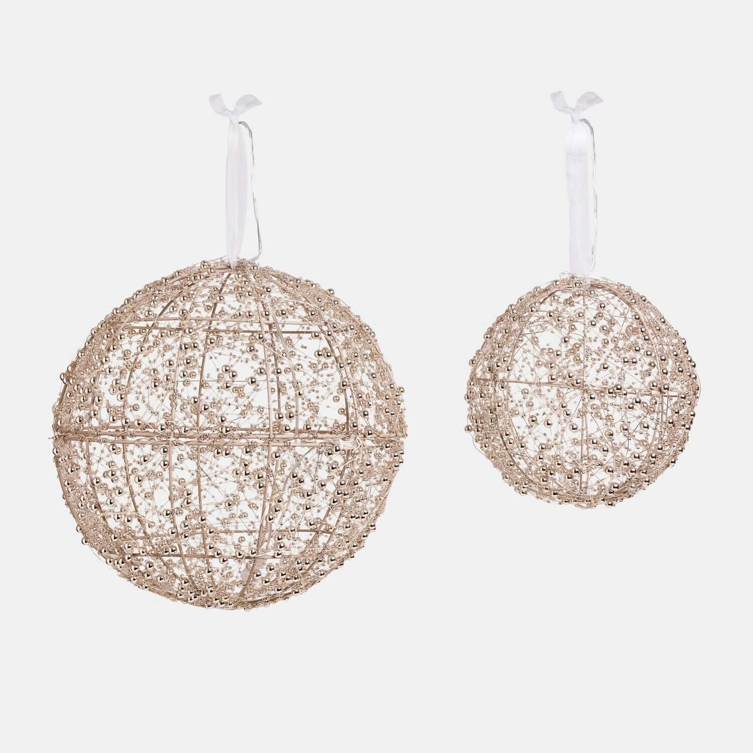 Lot de 2 boules à LED Péralise