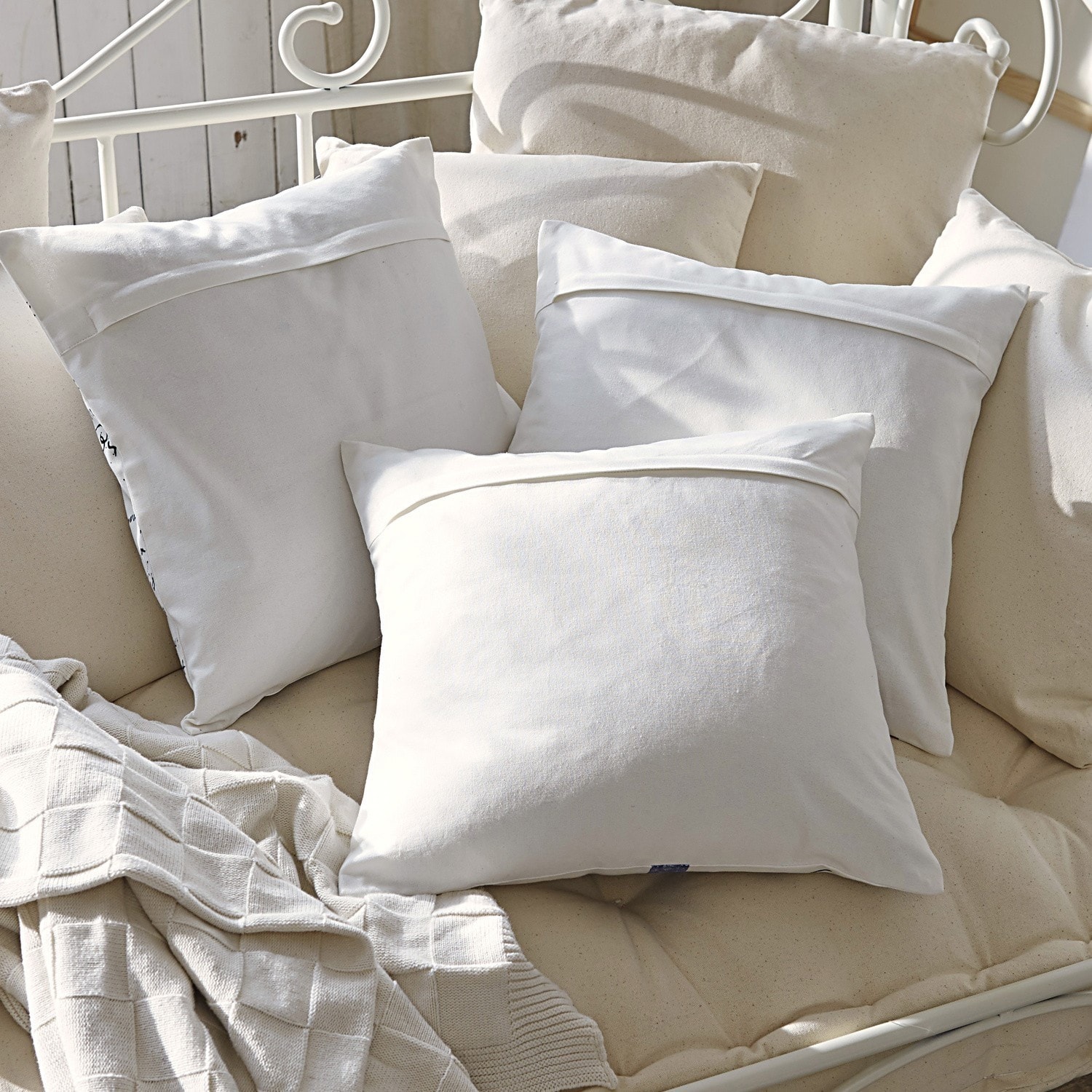 Lot de 3 housses de coussins Lenette