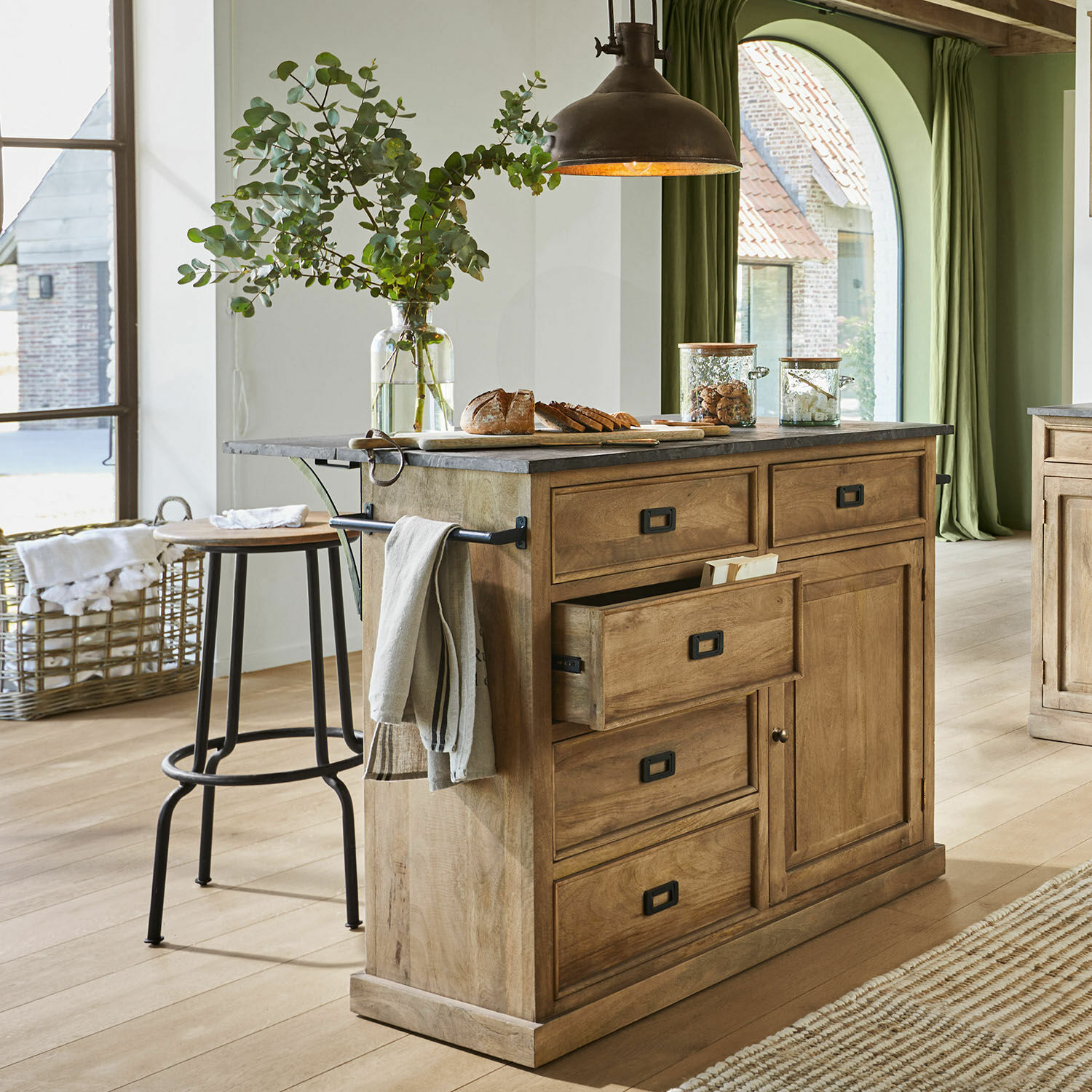 Tabouret de bar Montégut