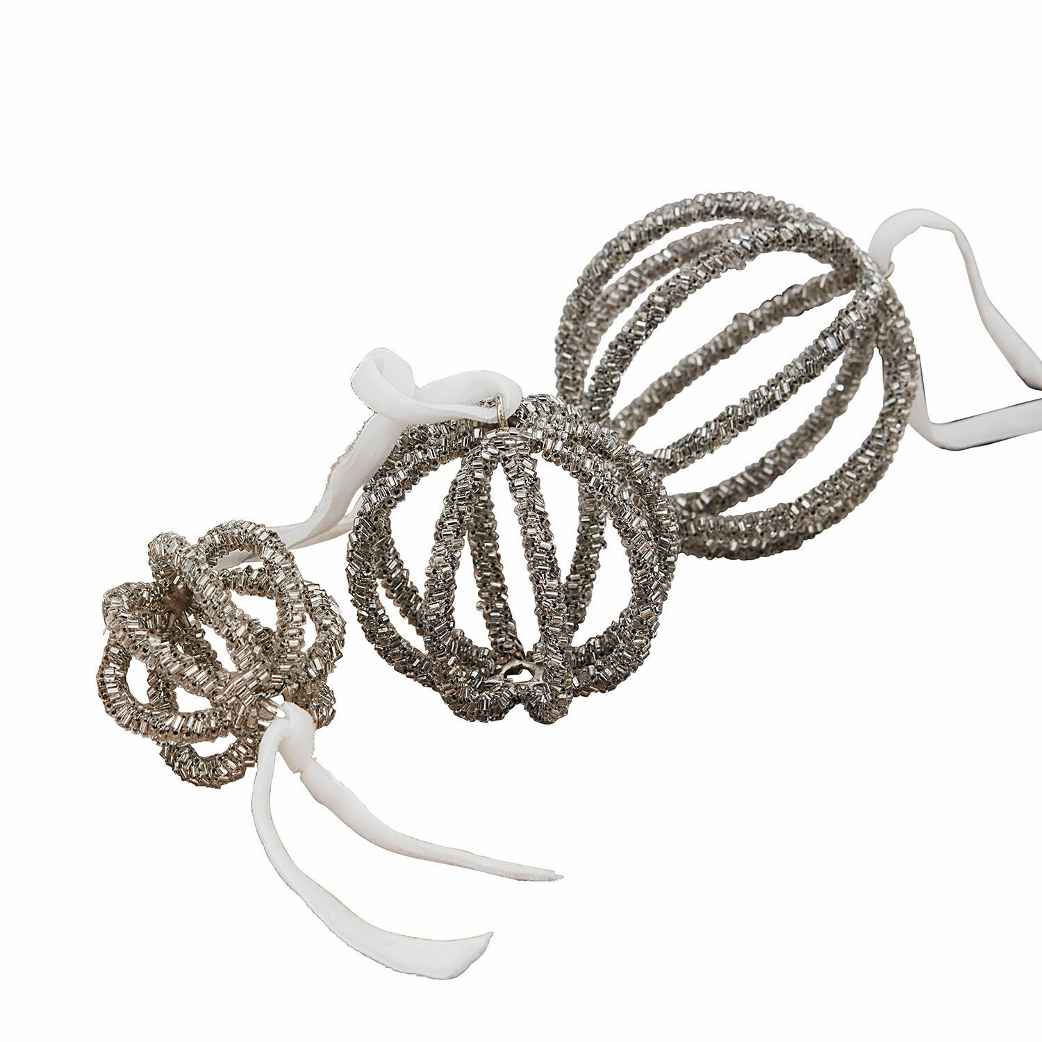 Lot de 3 décorations de Noël Stade