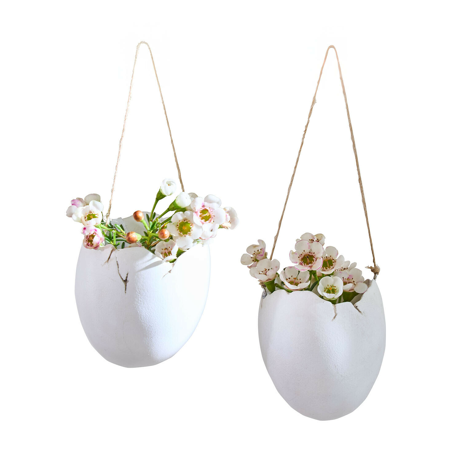 Lot de 2 vases à suspendre Nalena